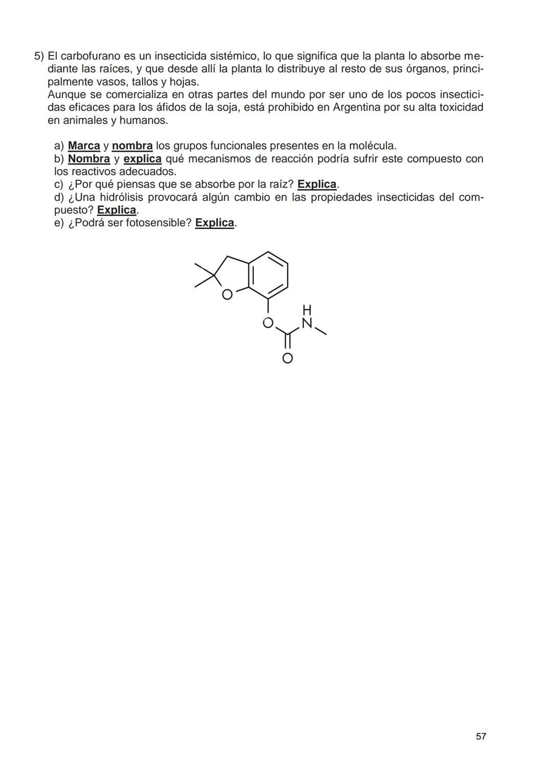 # ¿POR QUÉ QUÍMICA ORGÁNICA EN AGRONOMÍA?
Para la mayoría de los alumnos de Agronomía, el estudio de la Química es una dificul-
tad. Como p