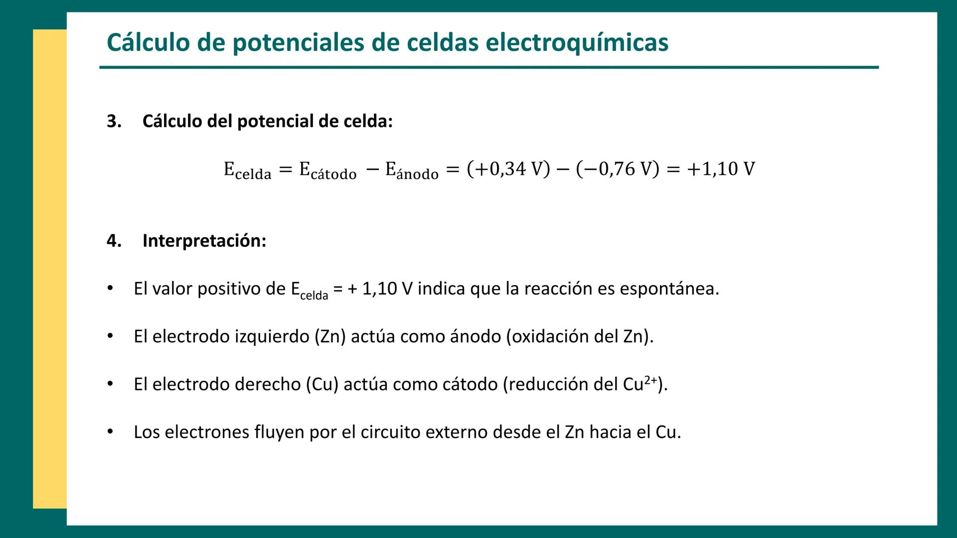 CET
Química Analítica II
AQB - 2025
CENTRO DE ESTUDIOS
TRELEW
Métodos
electroquímicos
↑
Anode
(Oxidation)
Zn
Electrochemical Cell
e-
V
V