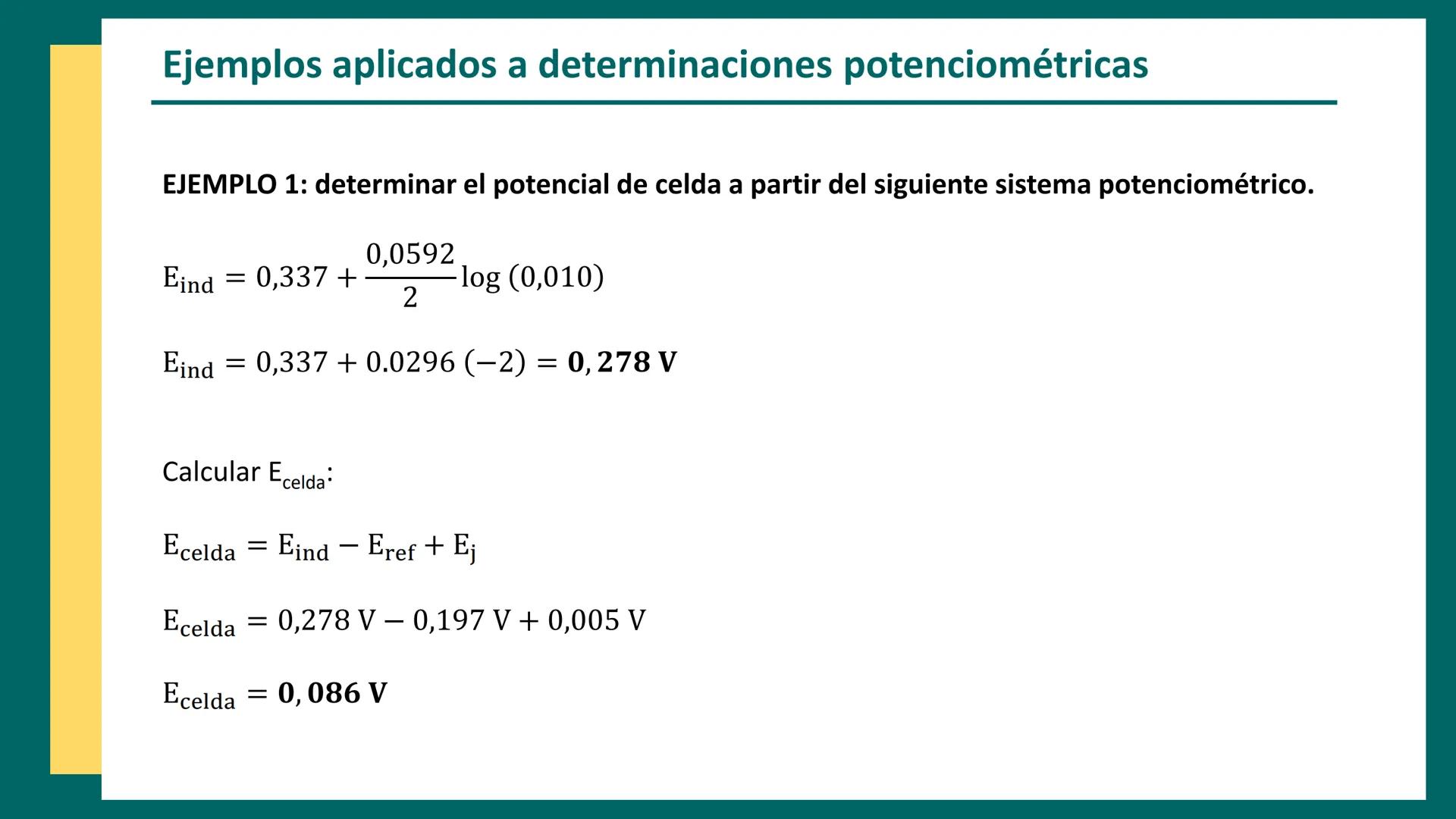 CET
Química Analítica II
AQB - 2025
CENTRO DE ESTUDIOS
TRELEW
Métodos
electroquímicos
↑
Anode
(Oxidation)
Zn
Electrochemical Cell
e-
V
V