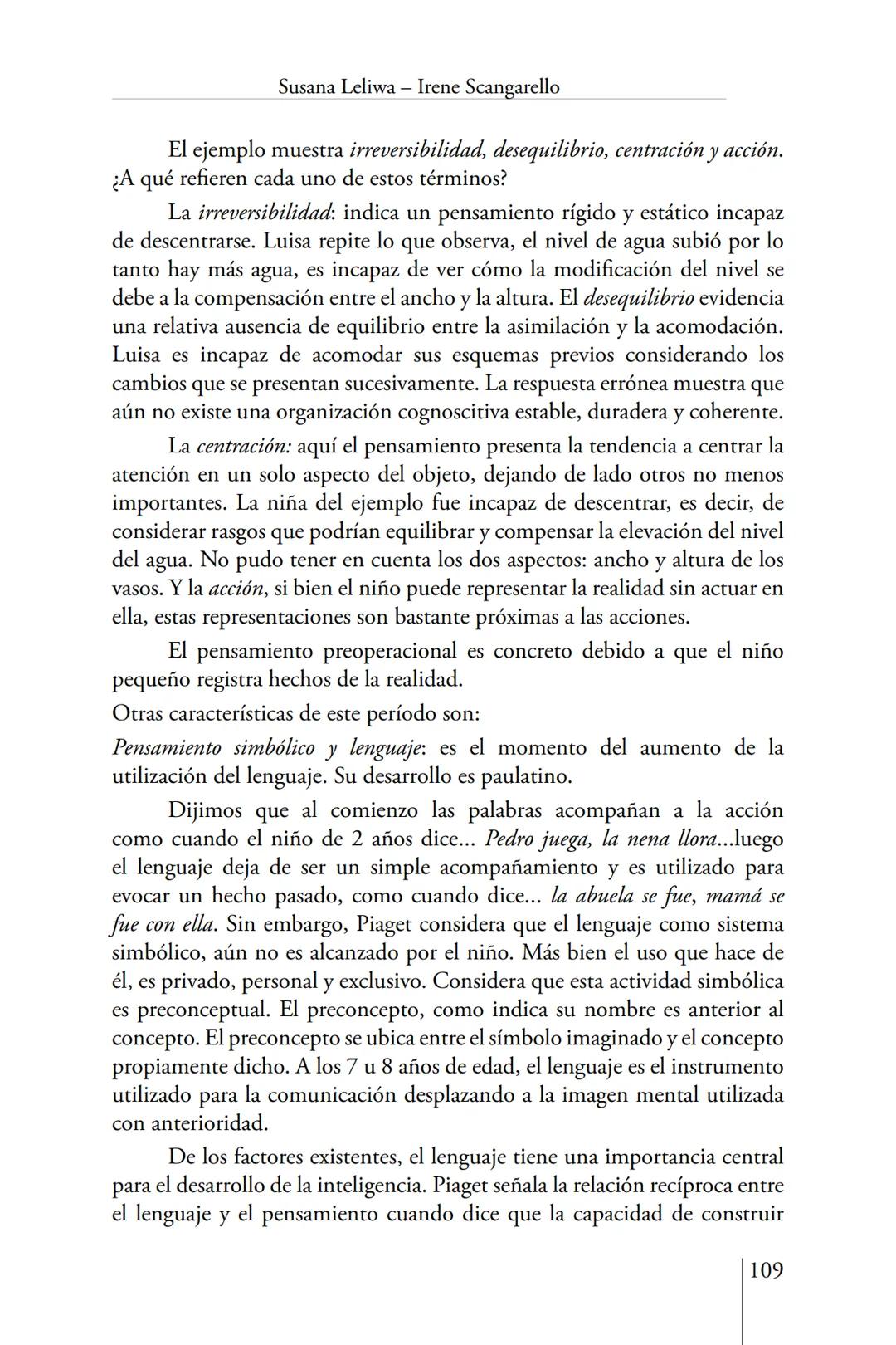 Susana Leliwa
Irene Scangarello
Colaboración de
Yanina Ferreyra
Psicología
y
Educación
3 ra. Edición
ampliada y corregida
Editorial Bruja