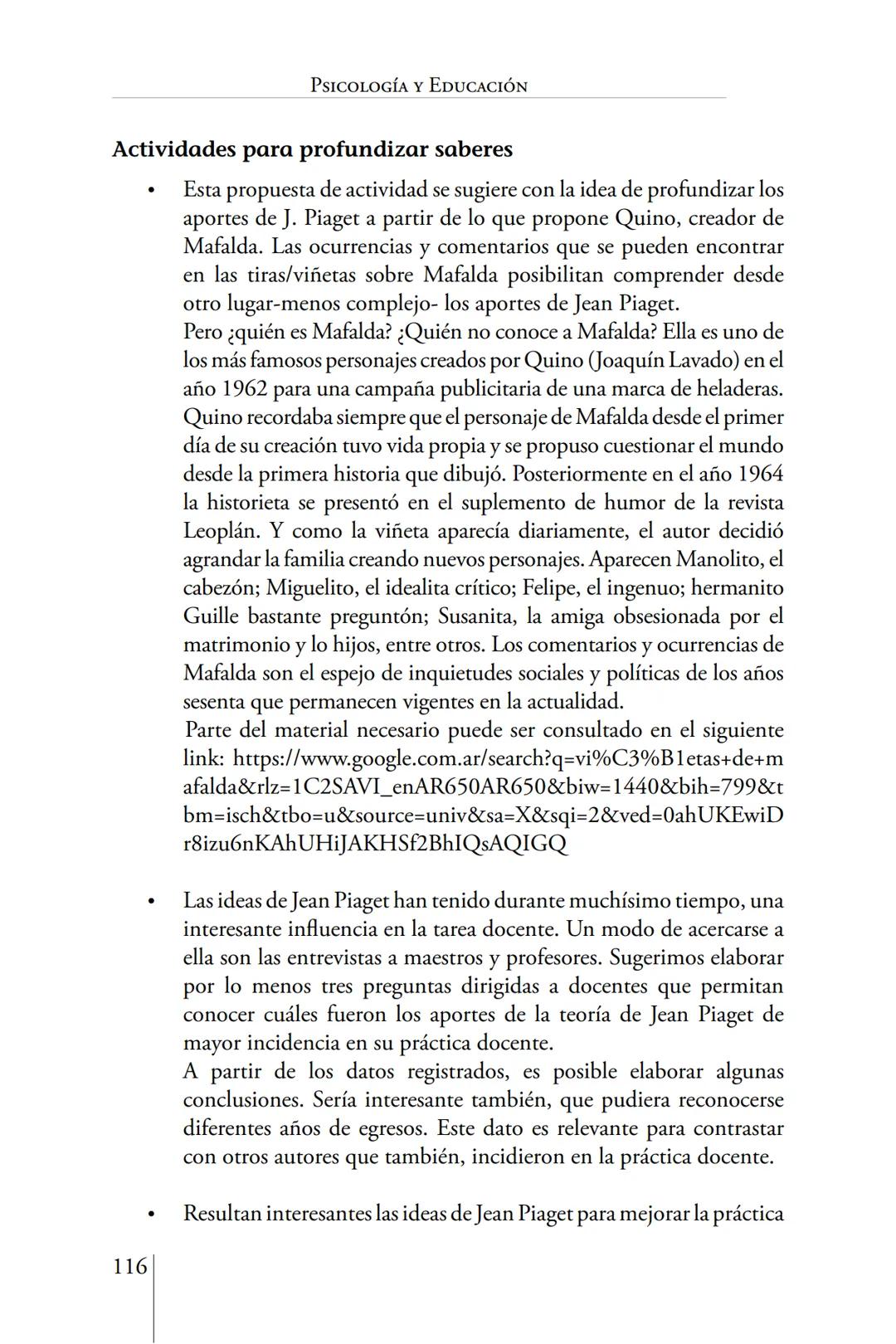 Susana Leliwa
Irene Scangarello
Colaboración de
Yanina Ferreyra
Psicología
y
Educación
3 ra. Edición
ampliada y corregida
Editorial Bruja