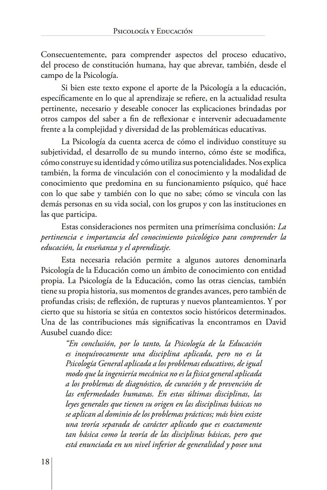 Susana Leliwa
Irene Scangarello
Colaboración de
Yanina Ferreyra
Psicología
y
Educación
3 ra. Edición
ampliada y corregida
Editorial Bruja