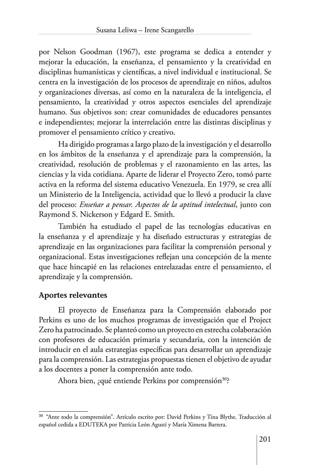 Susana Leliwa
Irene Scangarello
Colaboración de
Yanina Ferreyra
Psicología
y
Educación
3 ra. Edición
ampliada y corregida
Editorial Bruja