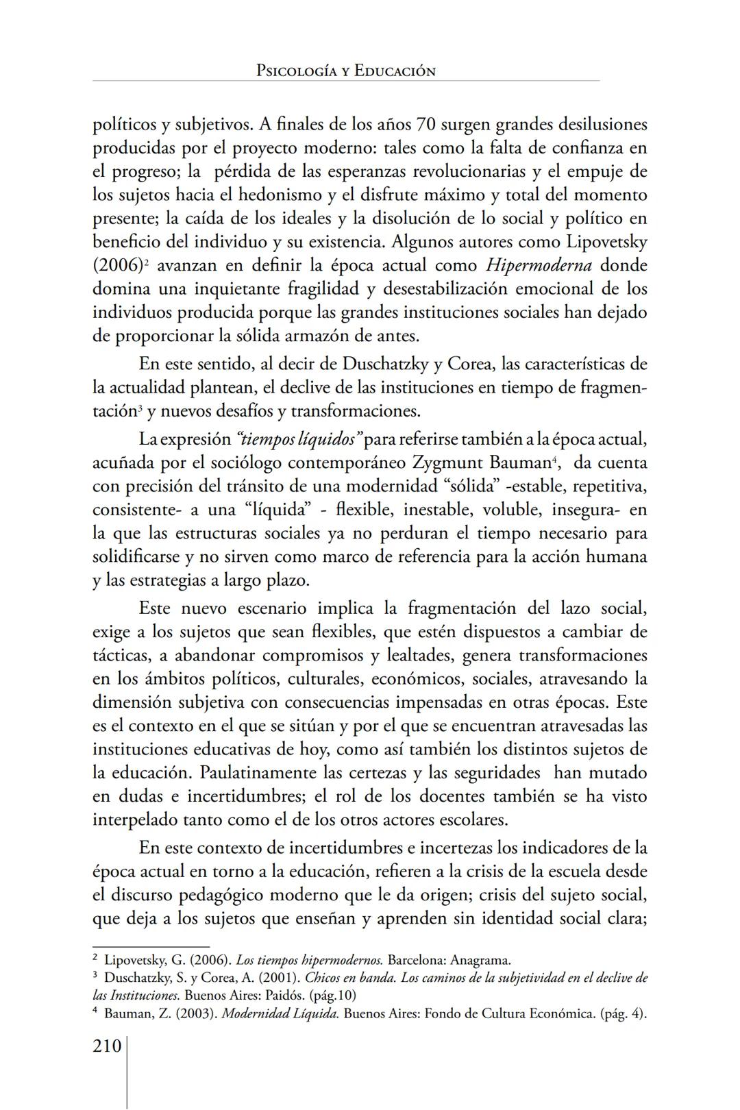 Susana Leliwa
Irene Scangarello
Colaboración de
Yanina Ferreyra
Psicología
y
Educación
3 ra. Edición
ampliada y corregida
Editorial Bruja