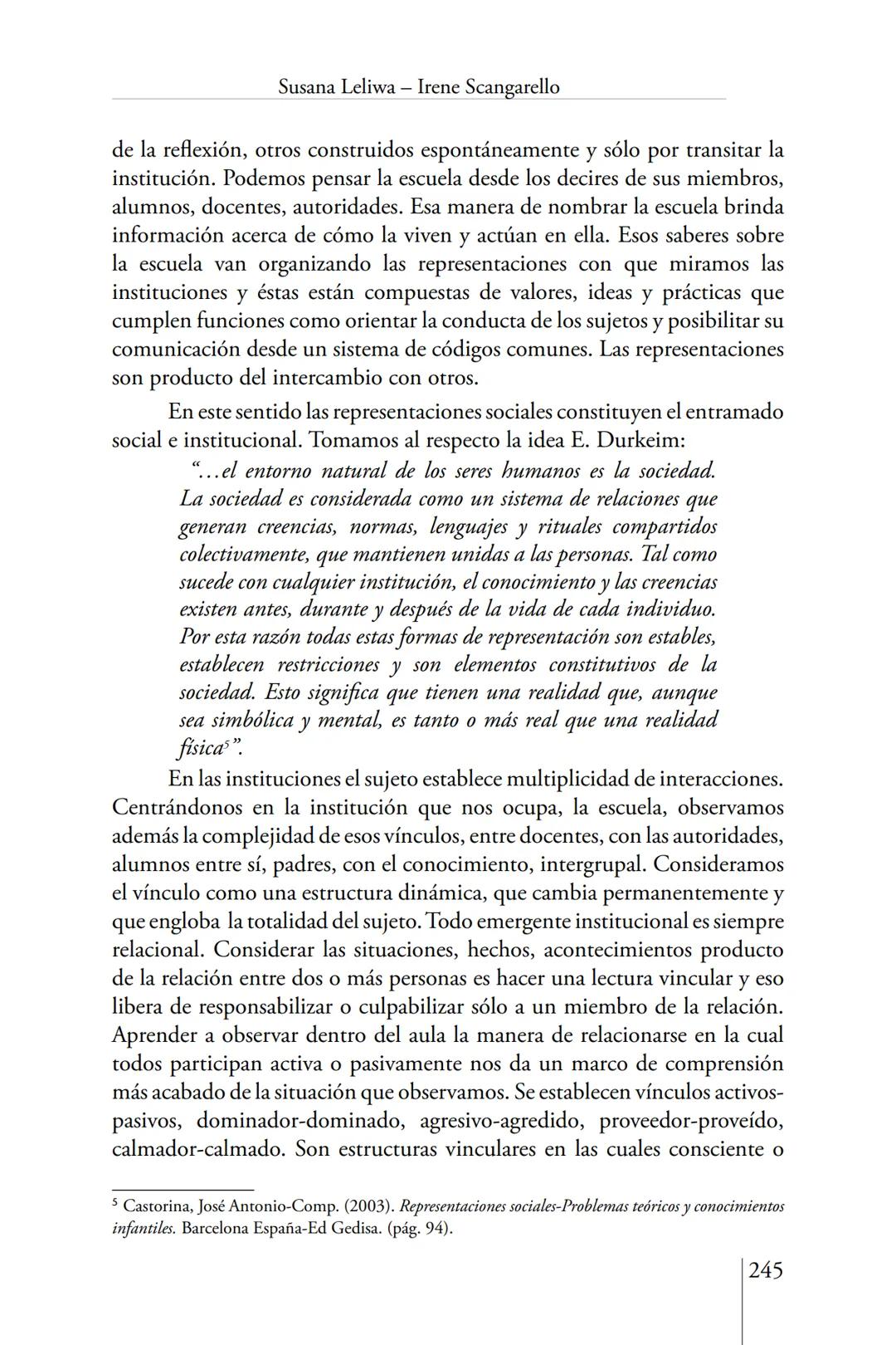 Susana Leliwa
Irene Scangarello
Colaboración de
Yanina Ferreyra
Psicología
y
Educación
3 ra. Edición
ampliada y corregida
Editorial Bruja