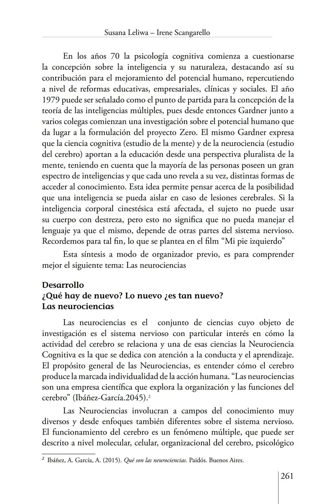 Susana Leliwa
Irene Scangarello
Colaboración de
Yanina Ferreyra
Psicología
y
Educación
3 ra. Edición
ampliada y corregida
Editorial Bruja
