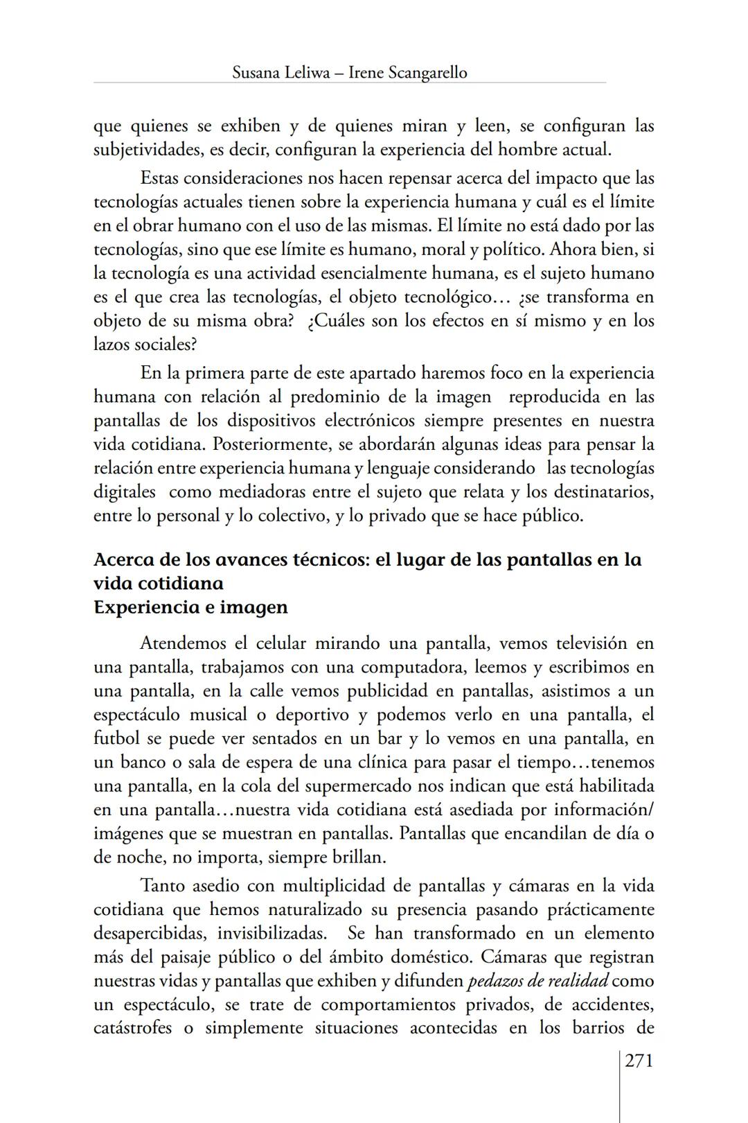 Susana Leliwa
Irene Scangarello
Colaboración de
Yanina Ferreyra
Psicología
y
Educación
3 ra. Edición
ampliada y corregida
Editorial Bruja