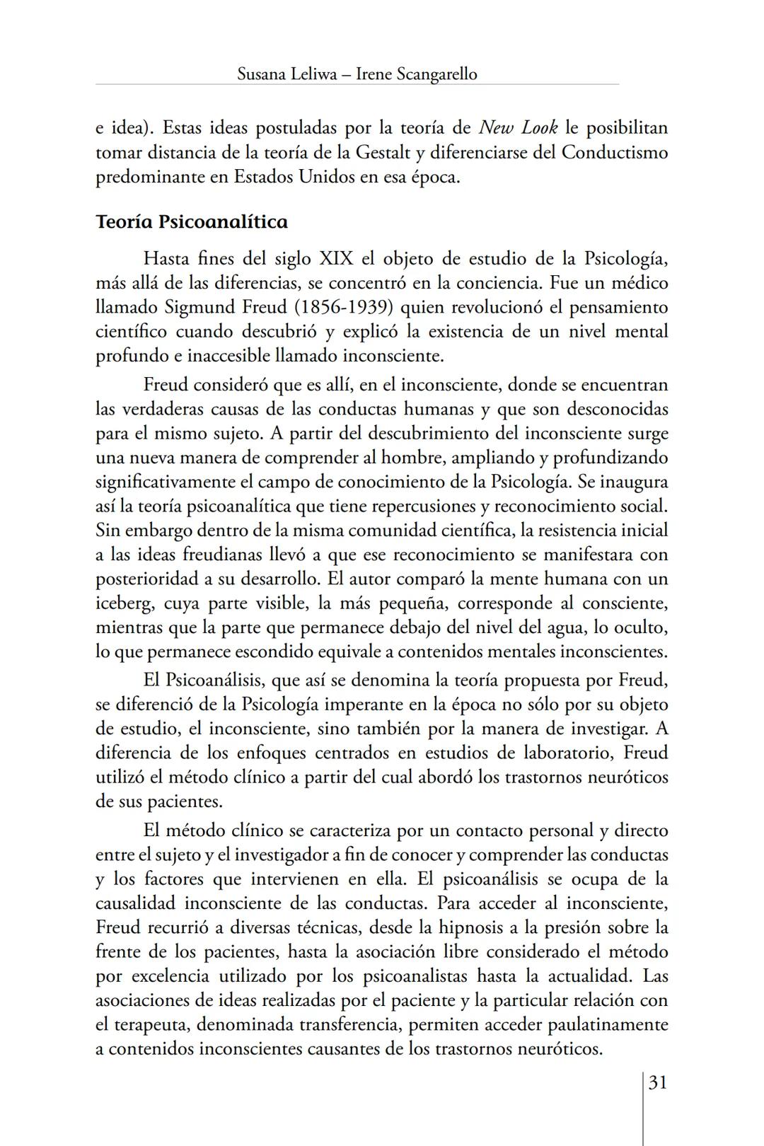 Susana Leliwa
Irene Scangarello
Colaboración de
Yanina Ferreyra
Psicología
y
Educación
3 ra. Edición
ampliada y corregida
Editorial Bruja