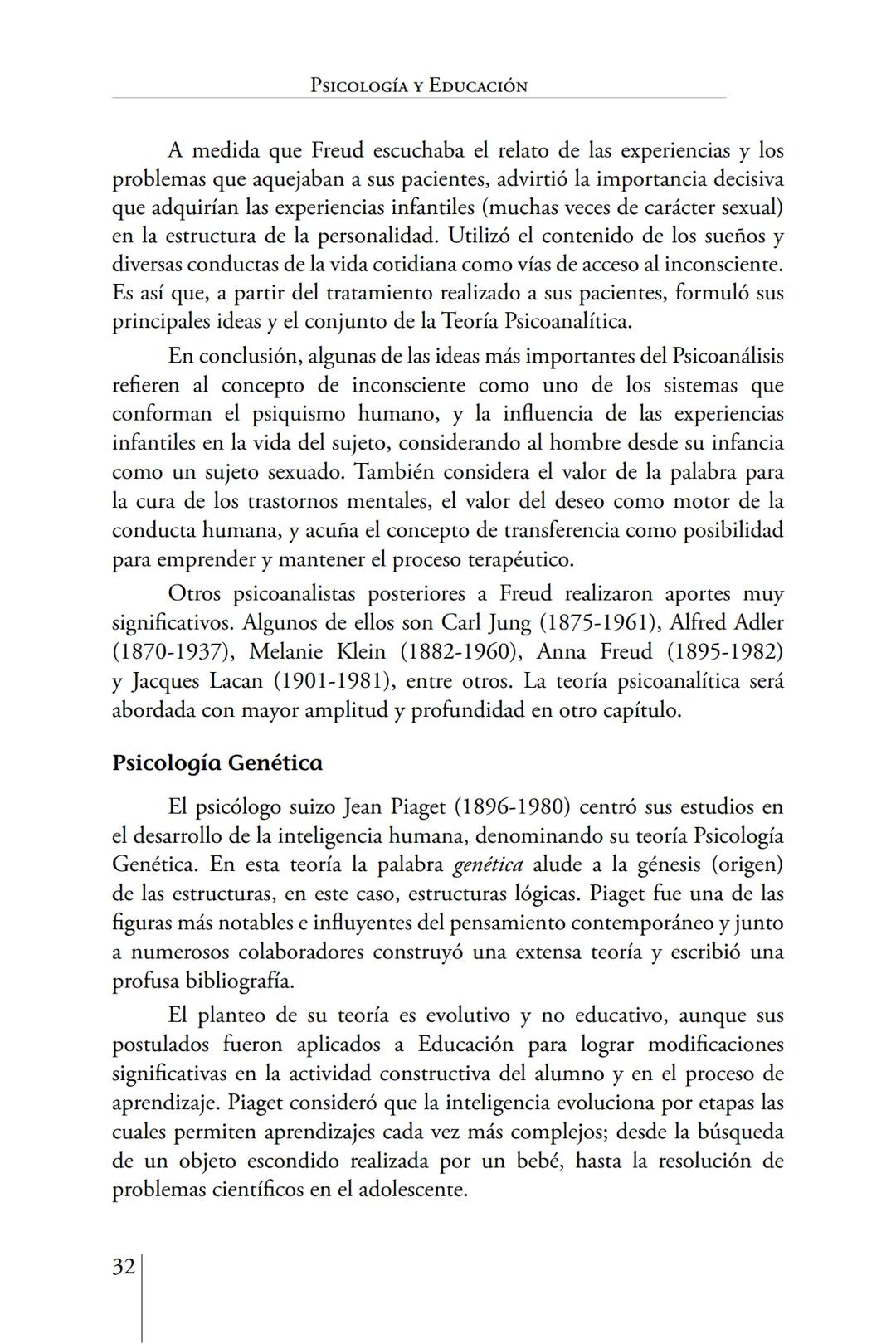 Susana Leliwa
Irene Scangarello
Colaboración de
Yanina Ferreyra
Psicología
y
Educación
3 ra. Edición
ampliada y corregida
Editorial Bruja