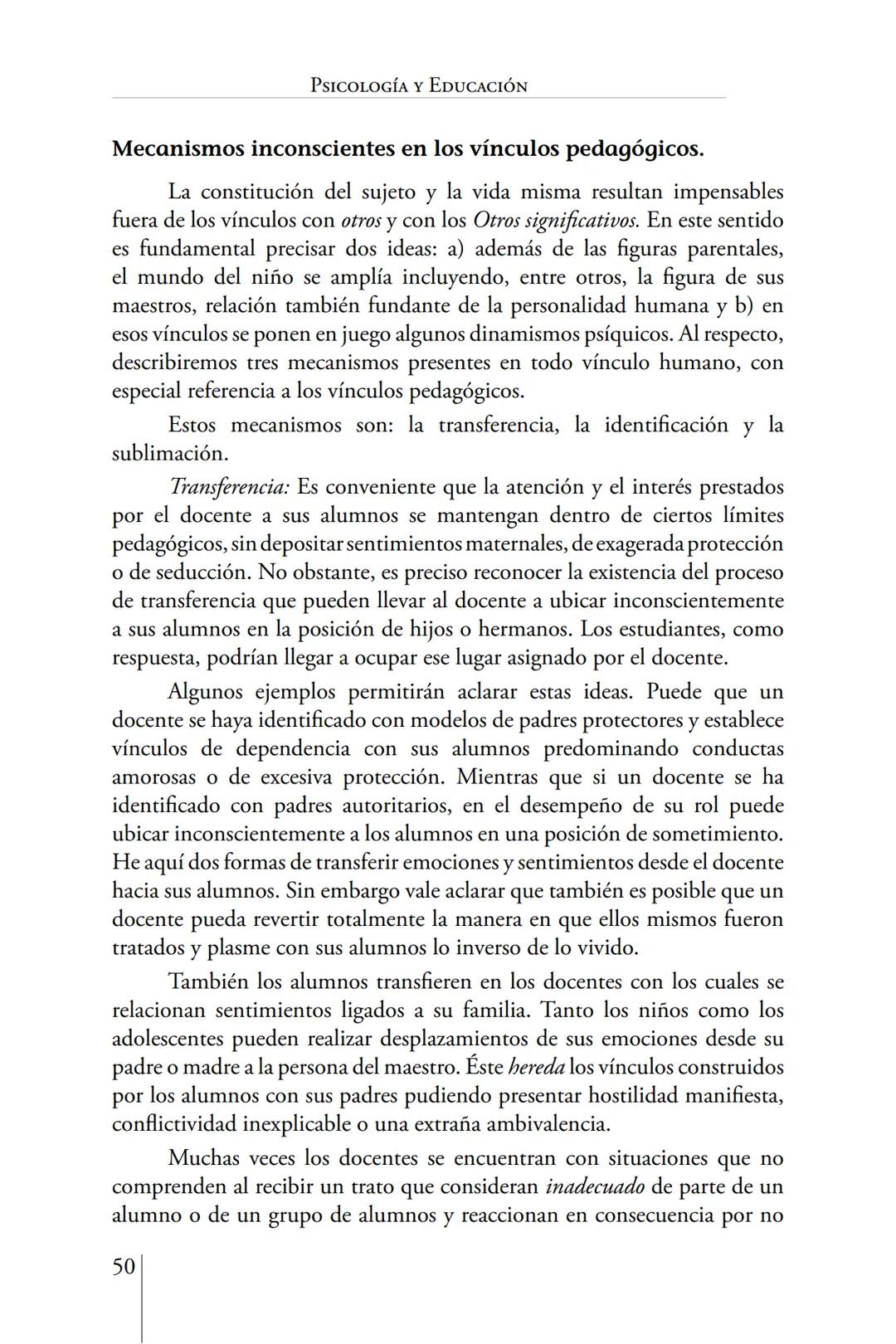 Susana Leliwa
Irene Scangarello
Colaboración de
Yanina Ferreyra
Psicología
y
Educación
3 ra. Edición
ampliada y corregida
Editorial Bruja