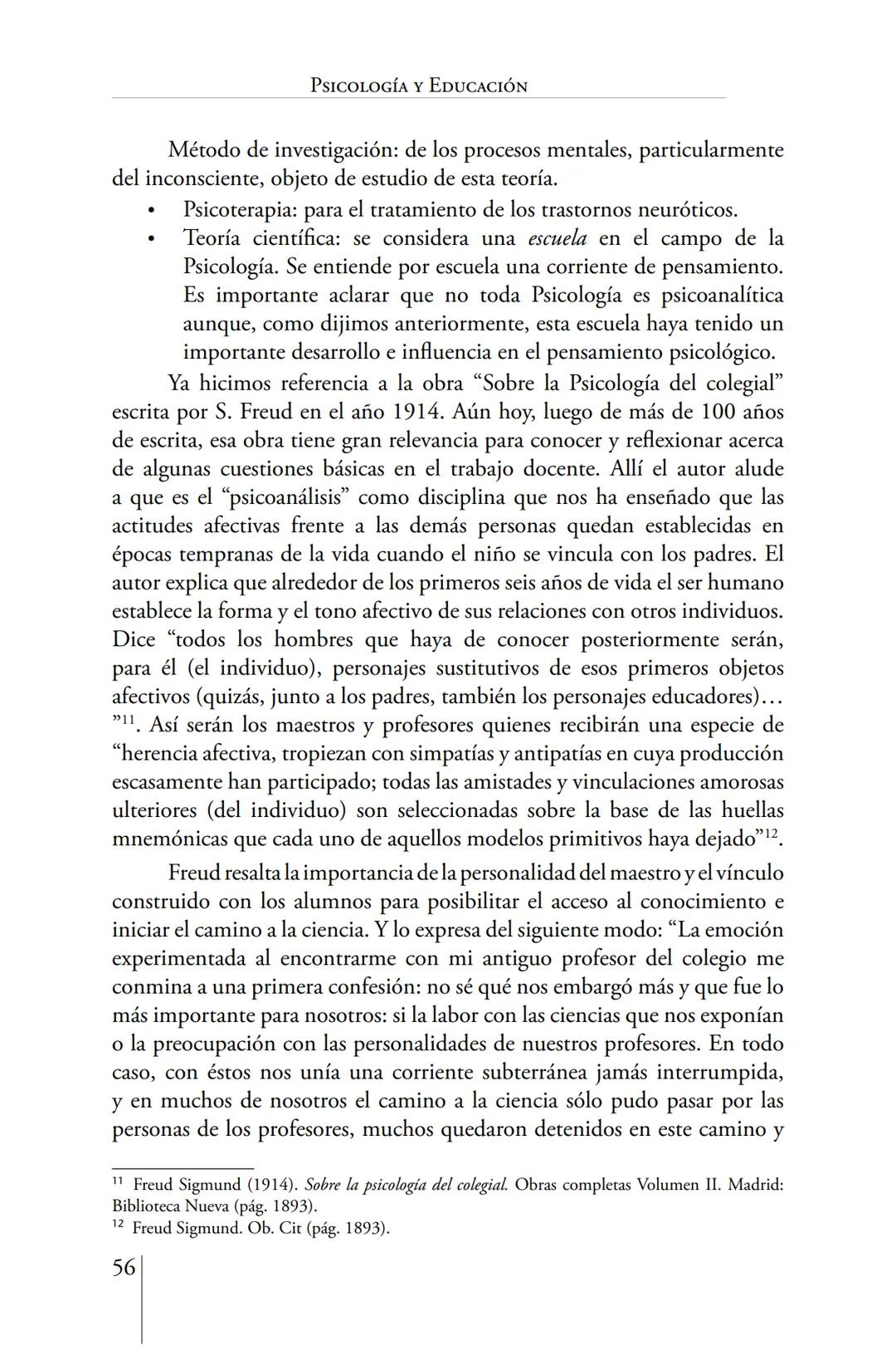Susana Leliwa
Irene Scangarello
Colaboración de
Yanina Ferreyra
Psicología
y
Educación
3 ra. Edición
ampliada y corregida
Editorial Bruja