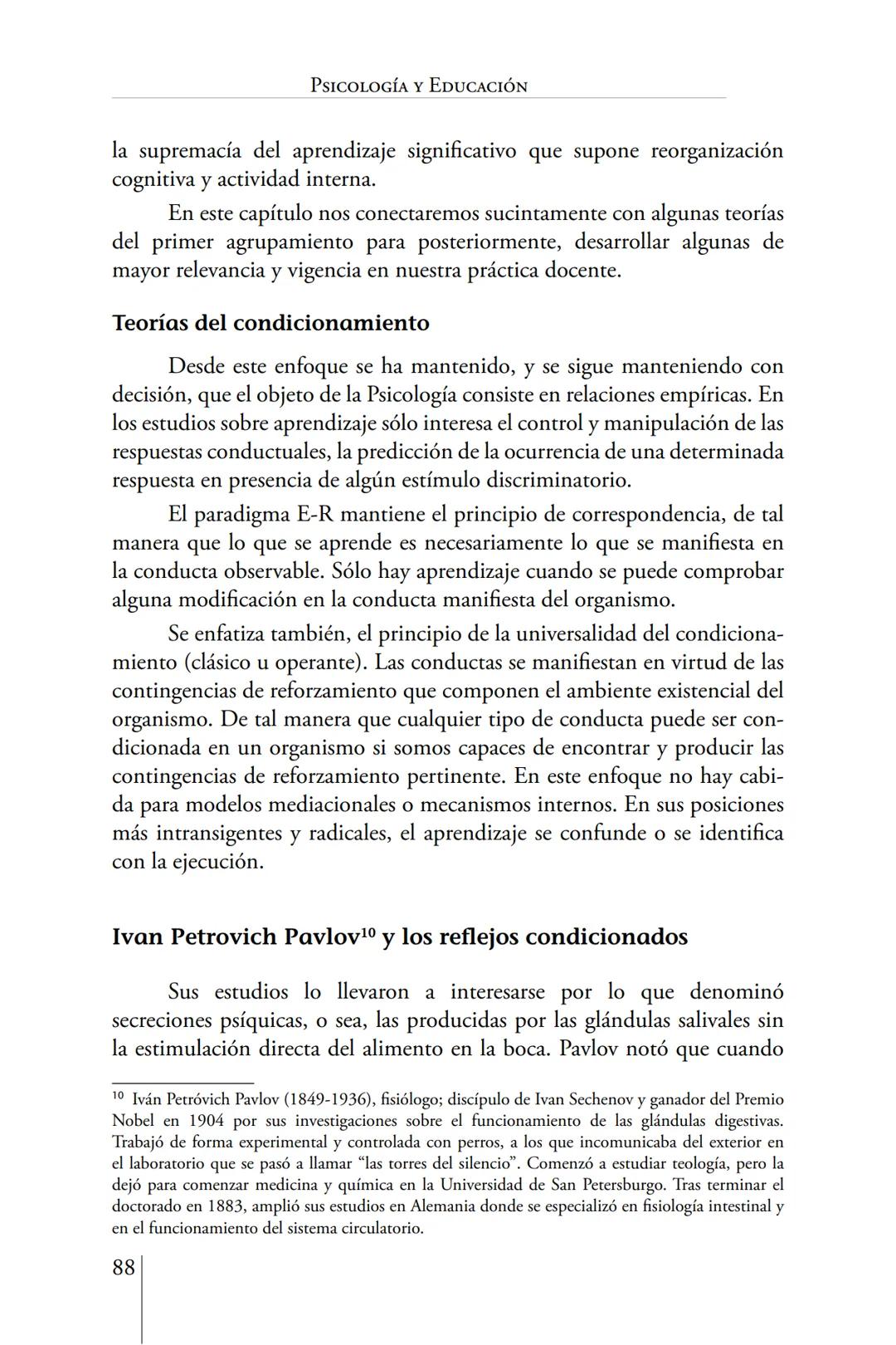 Susana Leliwa
Irene Scangarello
Colaboración de
Yanina Ferreyra
Psicología
y
Educación
3 ra. Edición
ampliada y corregida
Editorial Bruja