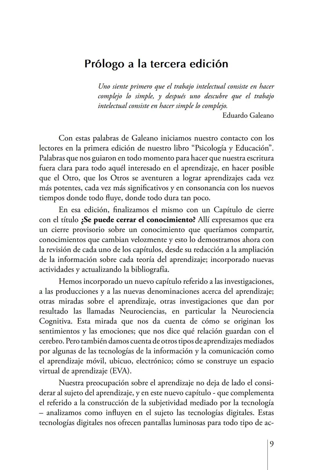 Susana Leliwa
Irene Scangarello
Colaboración de
Yanina Ferreyra
Psicología
y
Educación
3 ra. Edición
ampliada y corregida
Editorial Bruja