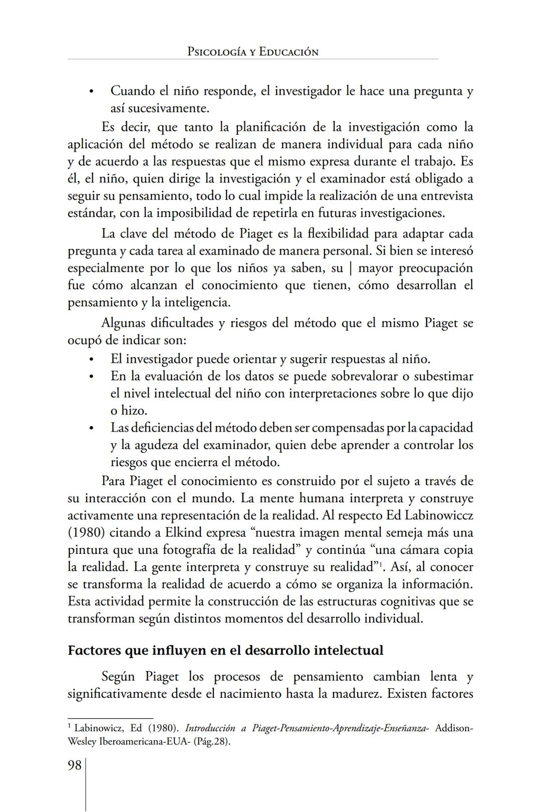 Susana Leliwa
Irene Scangarello
Colaboración de
Yanina Ferreyra
Psicología
y
Educación
3 ra. Edición
ampliada y corregida
Editorial Bruja