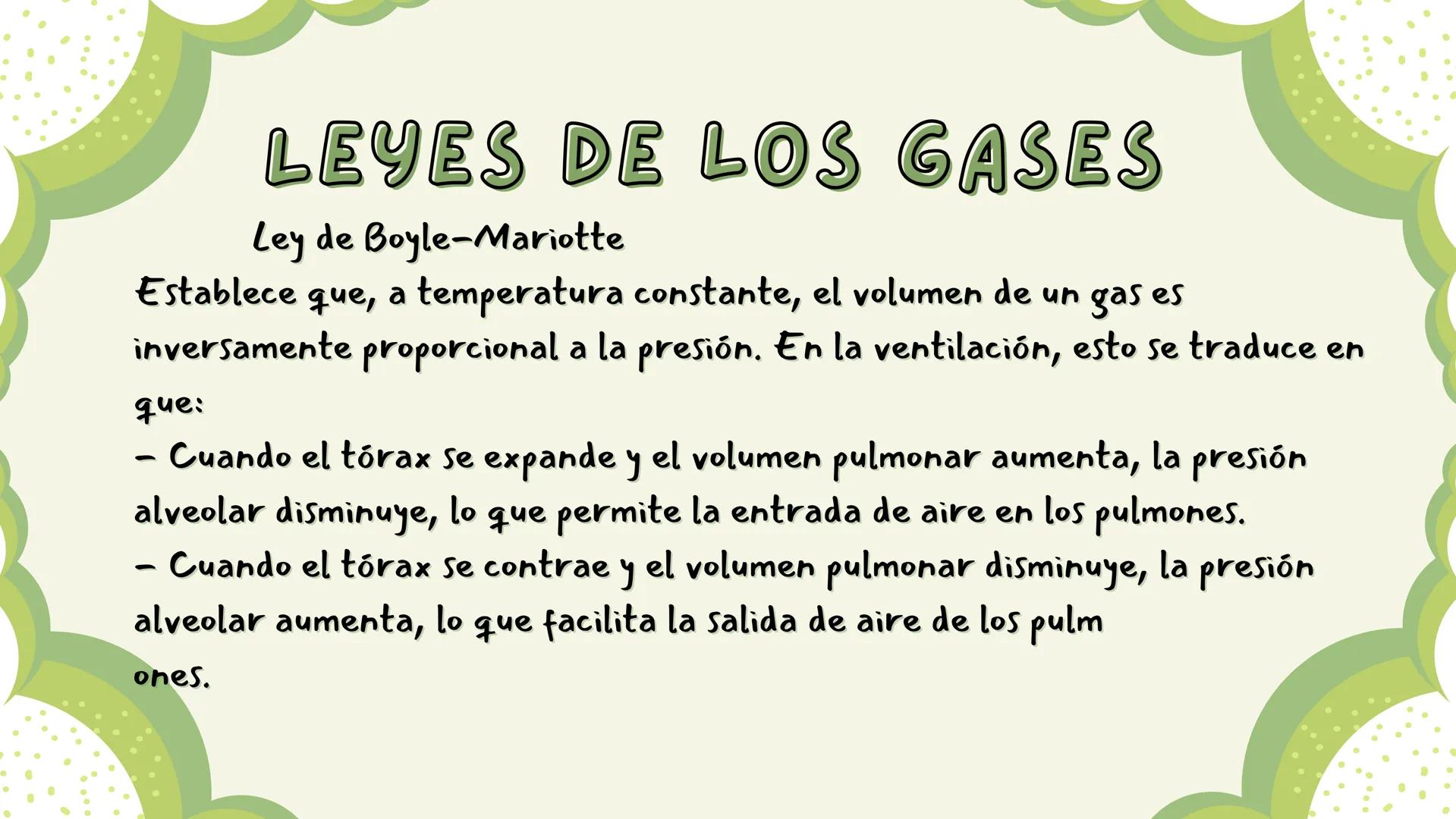 # UNIDAD VI
El estado Gaseoso ESTADO GASEOSO
Se refiere al intercambio de gases (oxígeno y dióxido
de carbono) entre el organismo y el amb