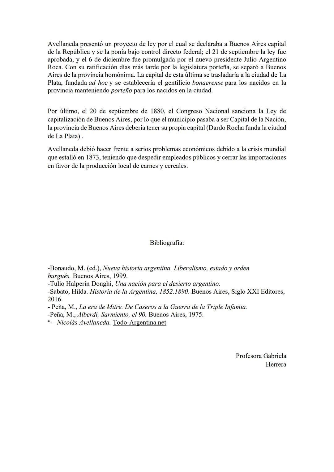 # Núcleo N 5 Presidencias Organizadoras
Las Presidencias Organizadoras
Presidencia de Mitre (1862-1868)
Presidencia de Sarmiento (1868-18