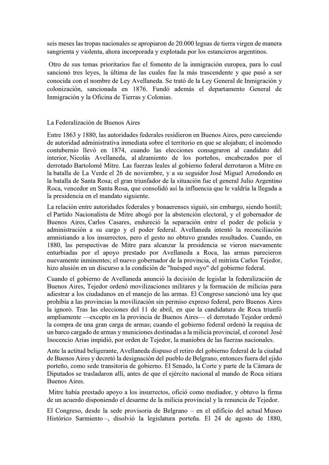 # Núcleo N 5 Presidencias Organizadoras
Las Presidencias Organizadoras
Presidencia de Mitre (1862-1868)
Presidencia de Sarmiento (1868-18