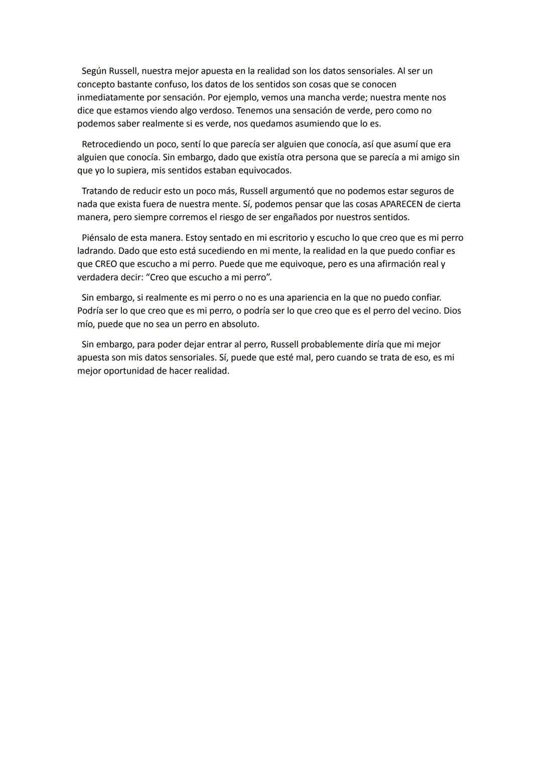Apariencia y Realidad
(Rodrigo Ricardo 2020)
La realidad y la apariencia son dos términos que recorren toda la historia del pensamiento
Occ