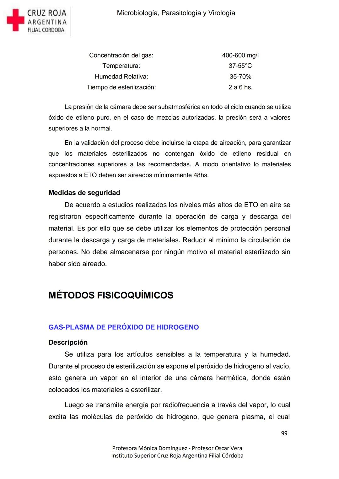 +
CRUZ ROJA
ARGENΤΙΝΑ
FILIAL CÓRDOBA
Instituto Superior
Microbiología,
Parasitología
y
Virología
Profesora Mónica Domínguez
Profesor Osca