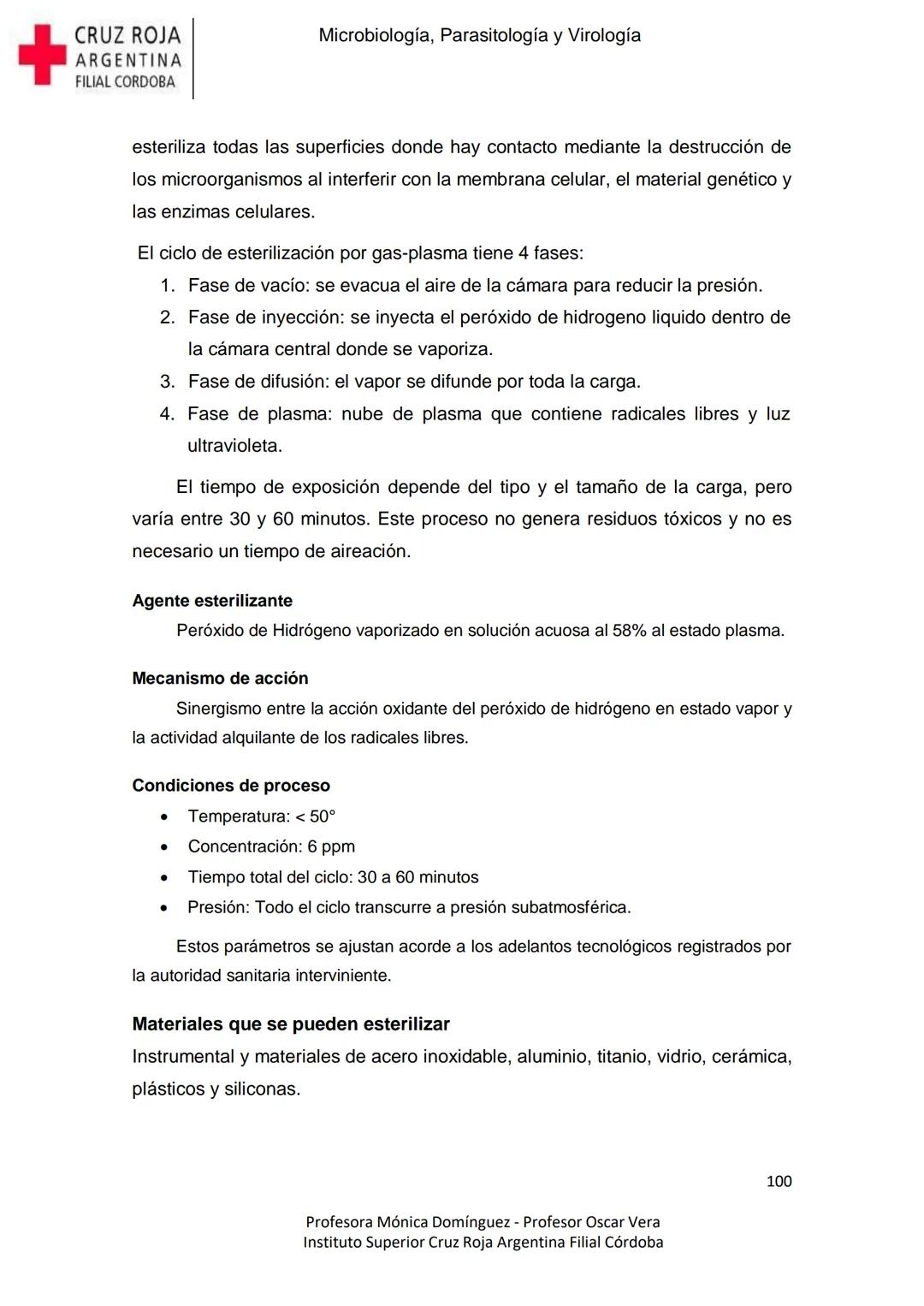 +
CRUZ ROJA
ARGENΤΙΝΑ
FILIAL CÓRDOBA
Instituto Superior
Microbiología,
Parasitología
y
Virología
Profesora Mónica Domínguez
Profesor Osca