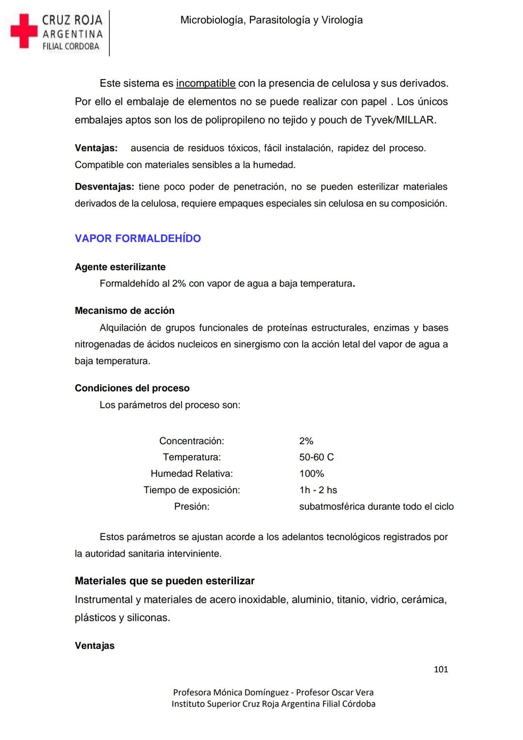 +
CRUZ ROJA
ARGENΤΙΝΑ
FILIAL CÓRDOBA
Instituto Superior
Microbiología,
Parasitología
y
Virología
Profesora Mónica Domínguez
Profesor Osca