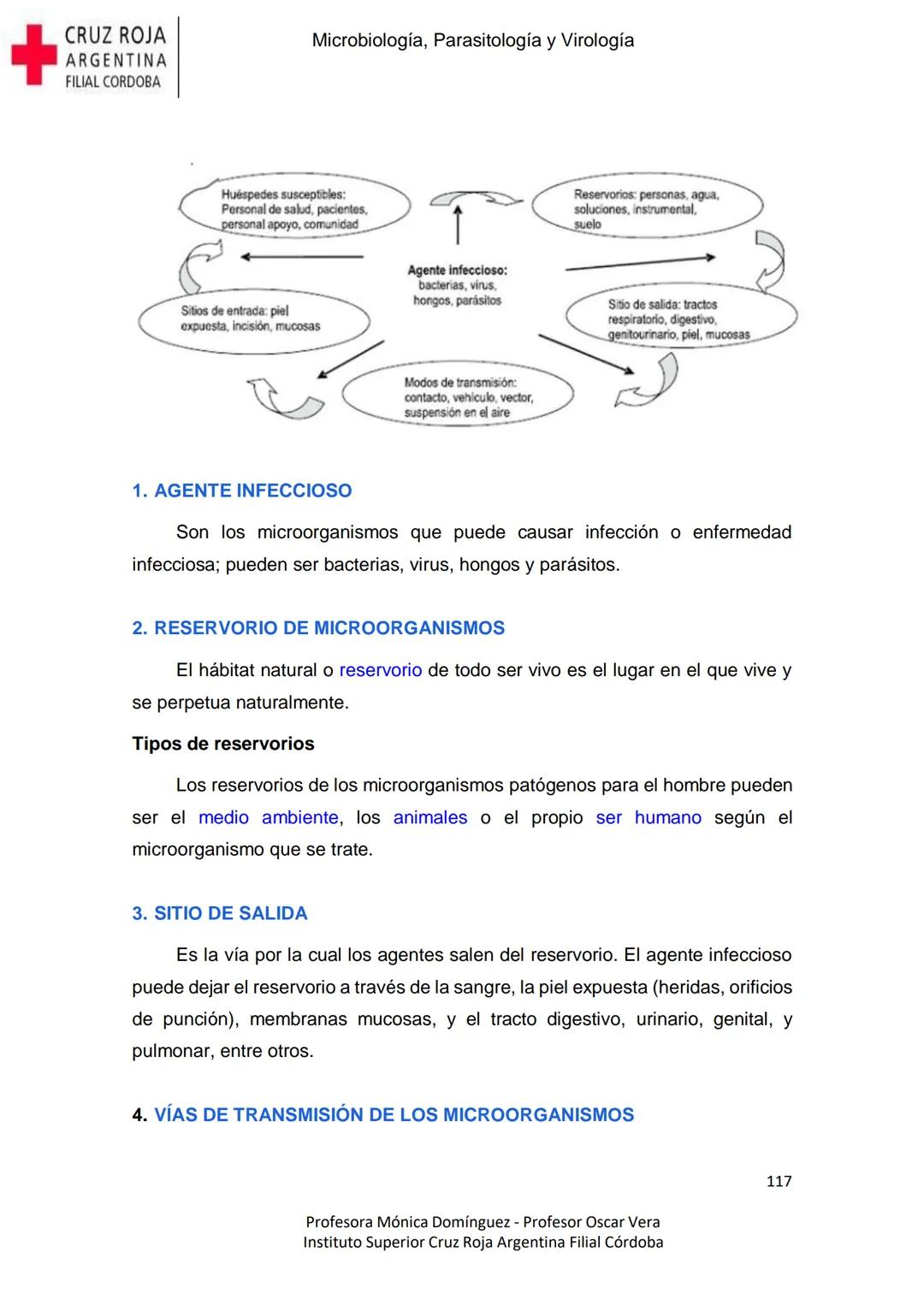 +
CRUZ ROJA
ARGENΤΙΝΑ
FILIAL CÓRDOBA
Instituto Superior
Microbiología,
Parasitología
y
Virología
Profesora Mónica Domínguez
Profesor Osca