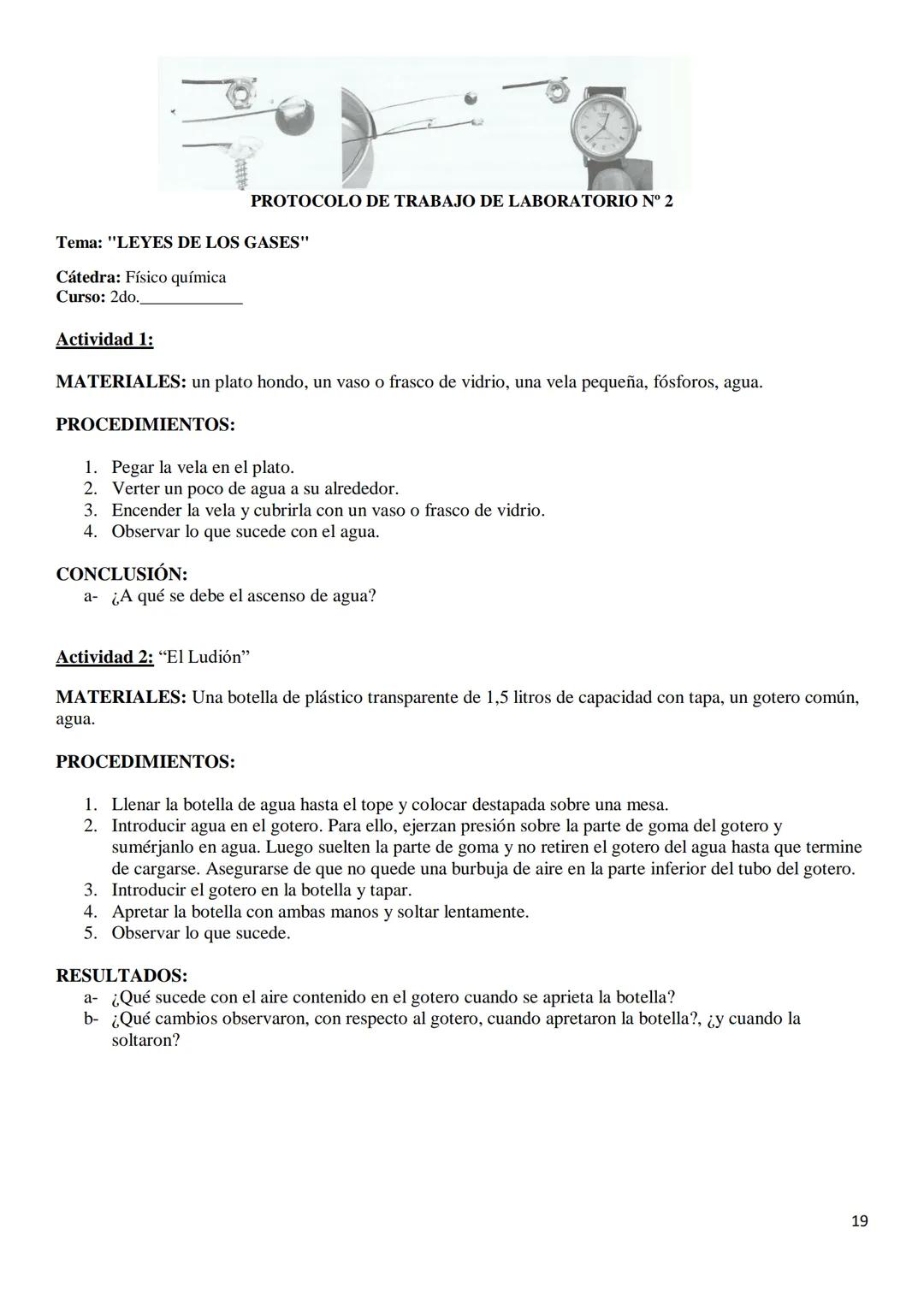 E. E. S. O. P. I N° 8025
“VIRGEN DEL ROSARIO”
# FÍSICO- QUÍMICA
Nombre alumno:__________________
2do. A- B
Profesora: Luciana Caselli
A
