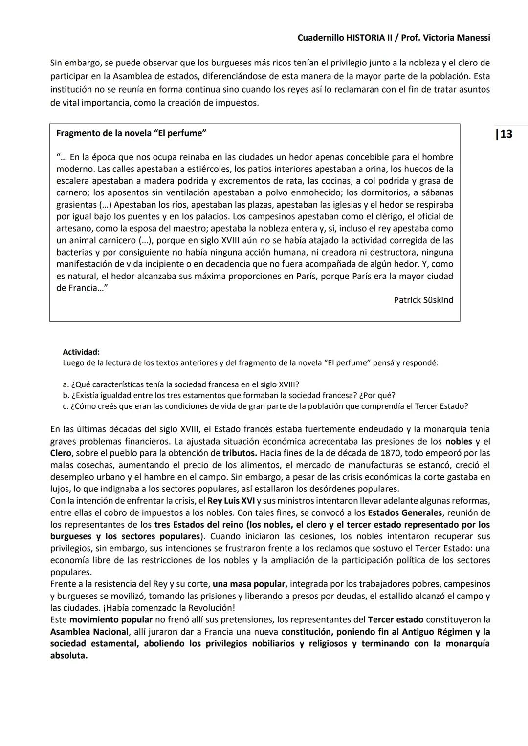 UNIVERSIDAD NACIONAL DEL LITORAL
Escuela Industrial Superior
Material de estudio de
HISTORIA II
Prof. Victoria Manessi y Clara Ruiz Cuad