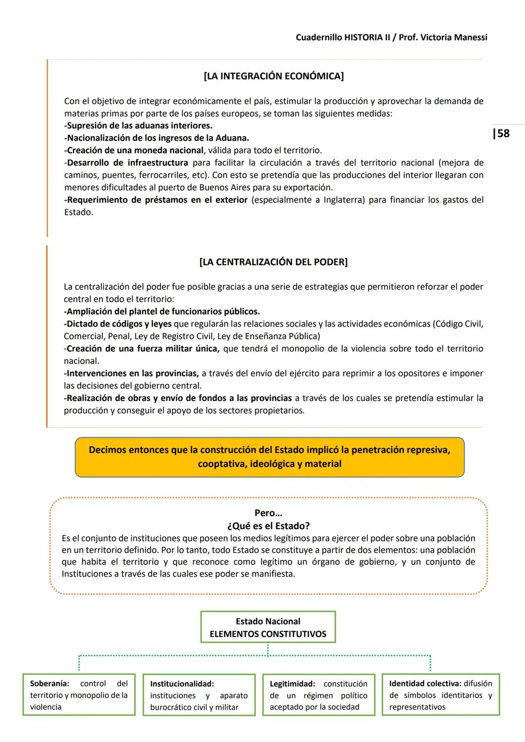 UNIVERSIDAD NACIONAL DEL LITORAL
Escuela Industrial Superior
Material de estudio de
HISTORIA II
Prof. Victoria Manessi y Clara Ruiz Cuad