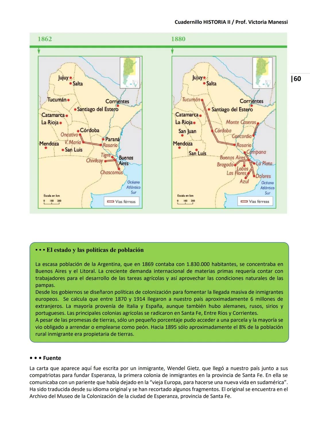UNIVERSIDAD NACIONAL DEL LITORAL
Escuela Industrial Superior
Material de estudio de
HISTORIA II
Prof. Victoria Manessi y Clara Ruiz Cuad