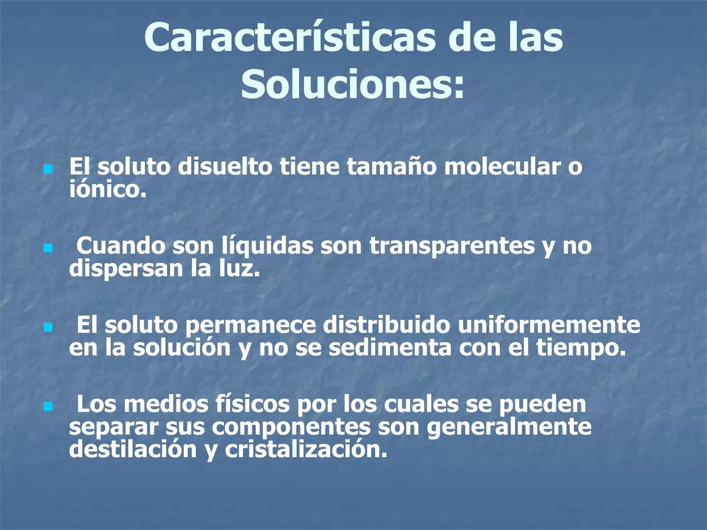 SISTEMAS DISPERSOS
B
Experiencia recien iniciada
Experiencia luego de 5 minutos
B
Experiencia luego de 1 hora # Sistemas Dispersos:
- E