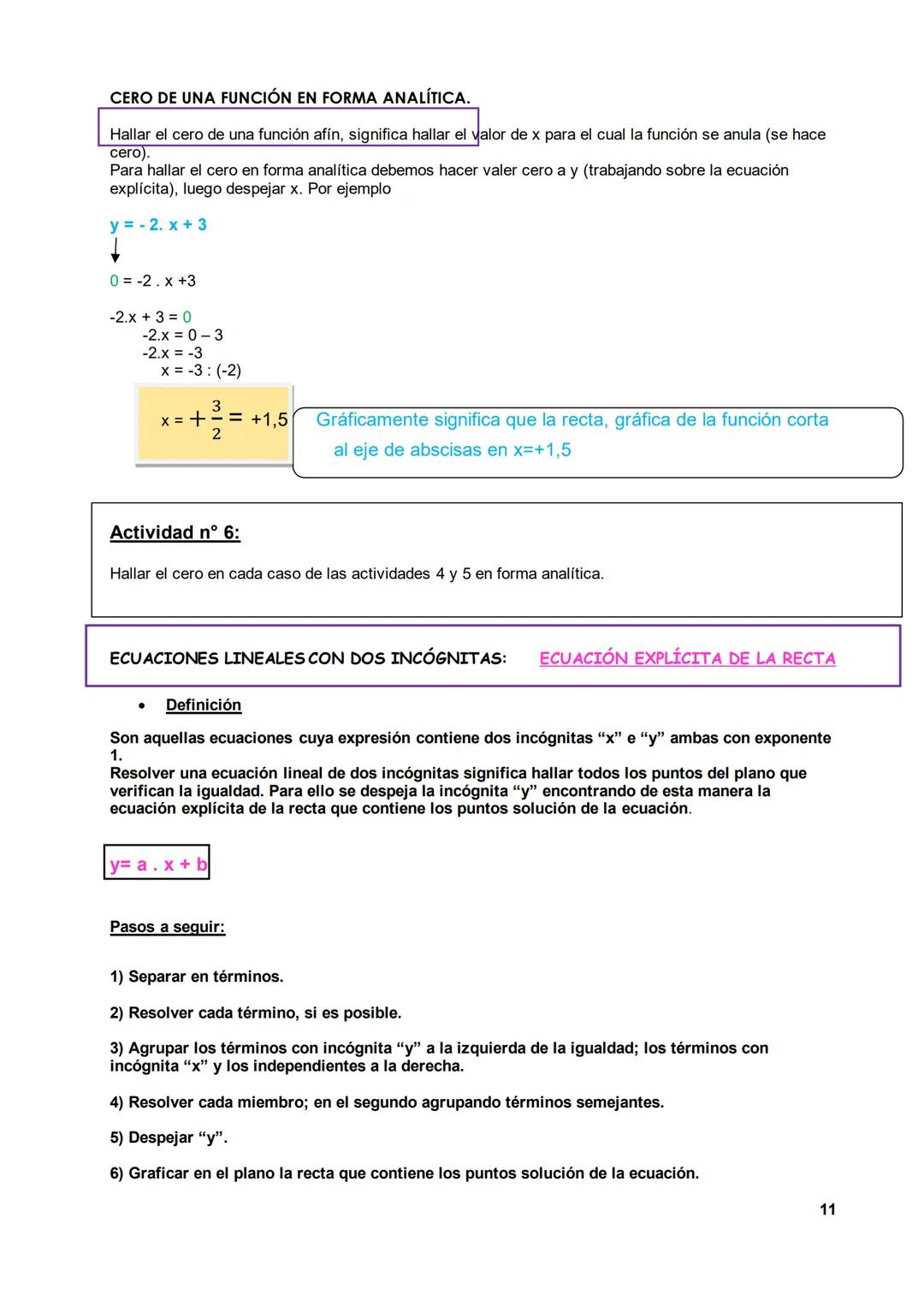 P-S116"Instituto Santa Rosa de Lima"
3. Año A
APRENDIZAJE PRIORITARIO N°3
**GUÍA DE ESTUDIO N°3**
Nombre y apellido del alumno:
**MATE