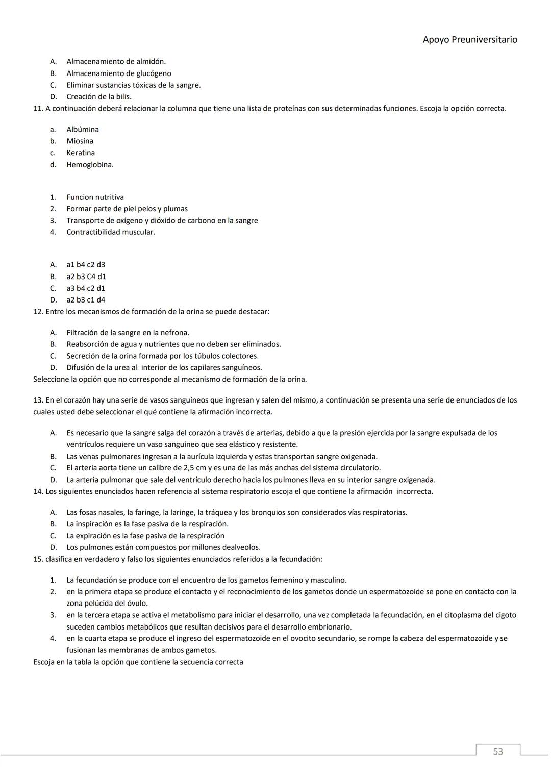 APOYO PRE-
UNIVERSITARIO
ENFERMERÍA
2020-2021
MORFOFISIOLOGÍA
Profesora Díaz Yamila Apoyo Preuniversitario
CONTENIDOS:
La célula, unidad