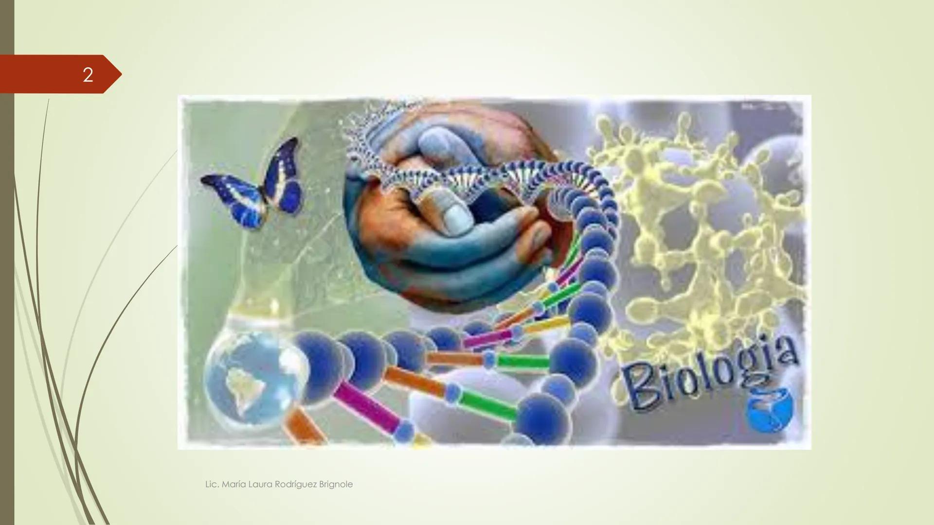 # Biología
1
Lic. María Laura Rodríguez Brignole
Lic. María Laura Rodríguez Brignole # 2
Lic. María Laura Rodríguez Brignole 3
# Ciencia