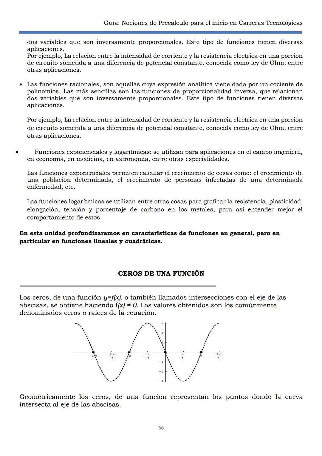 HAEDO
UNIVERSIDAD
Tecnológica
Nacional
GUÍA
Seminario Universitario
Módulo:
Noción de precálculo para
el inicio en carreras
tecnológicas