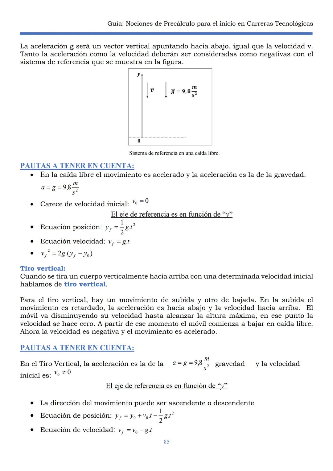 HAEDO
UNIVERSIDAD
Tecnológica
Nacional
GUÍA
Seminario Universitario
Módulo:
Noción de precálculo para
el inicio en carreras
tecnológicas