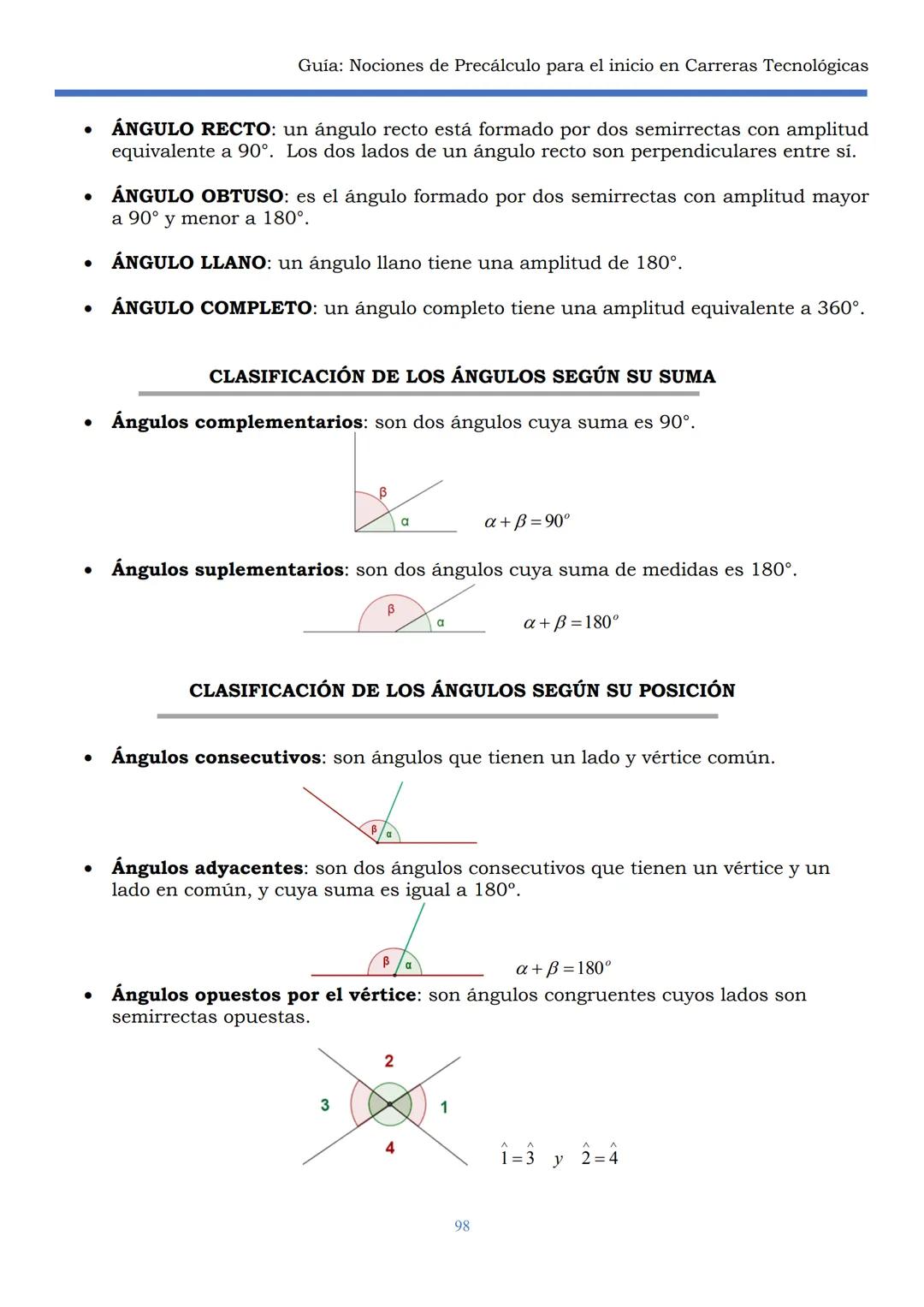 HAEDO
UNIVERSIDAD
Tecnológica
Nacional
GUÍA
Seminario Universitario
Módulo:
Noción de precálculo para
el inicio en carreras
tecnológicas