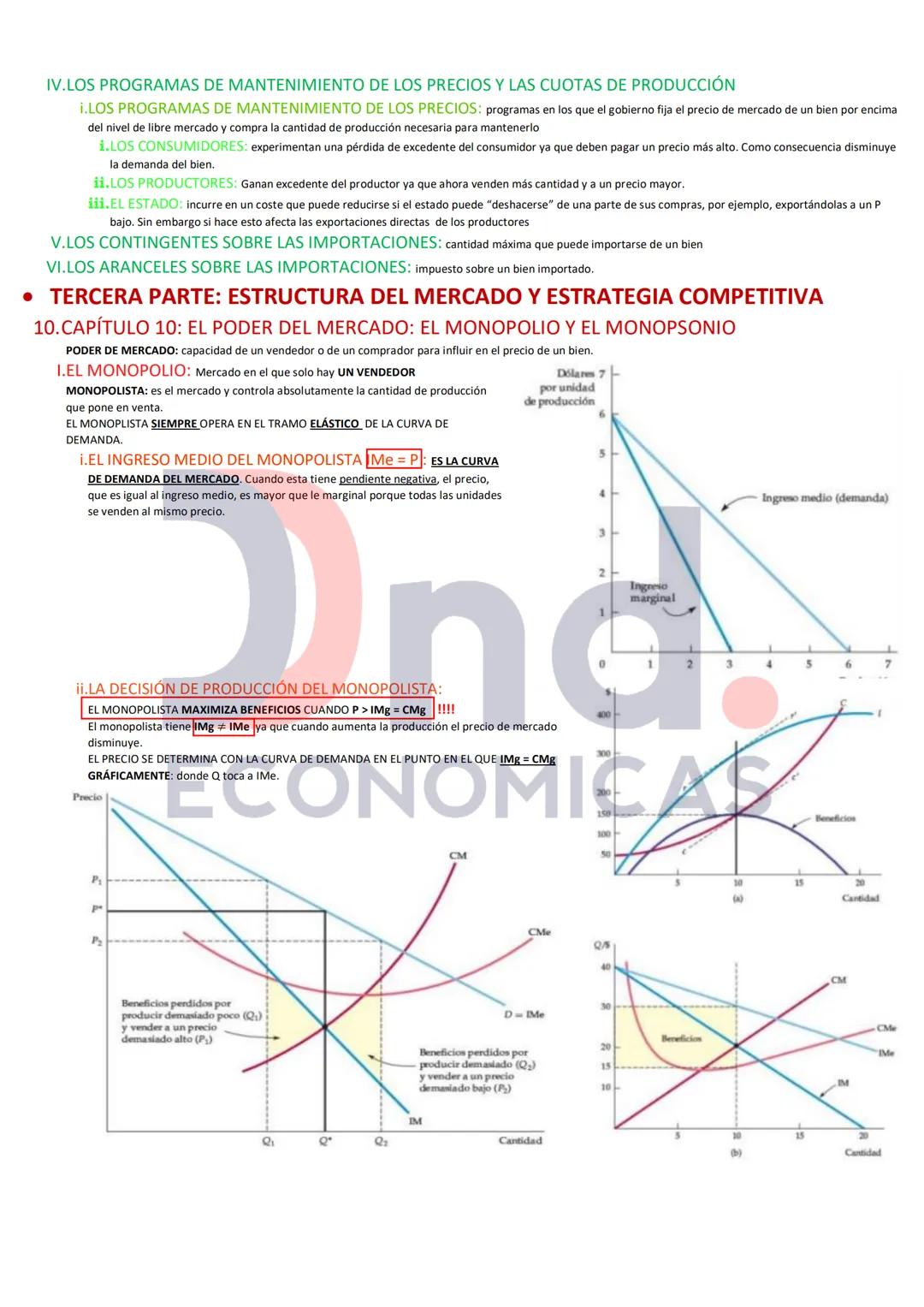 - /dndeconomicas
# MICROECONOMÍA I
## Resumen Final
Ond.
ECONOMICAS • PRIMERA PARTE: INTRODUCCIÓN: LOS MERCADOS Y LOS PRECIOS
2. CAPÍ