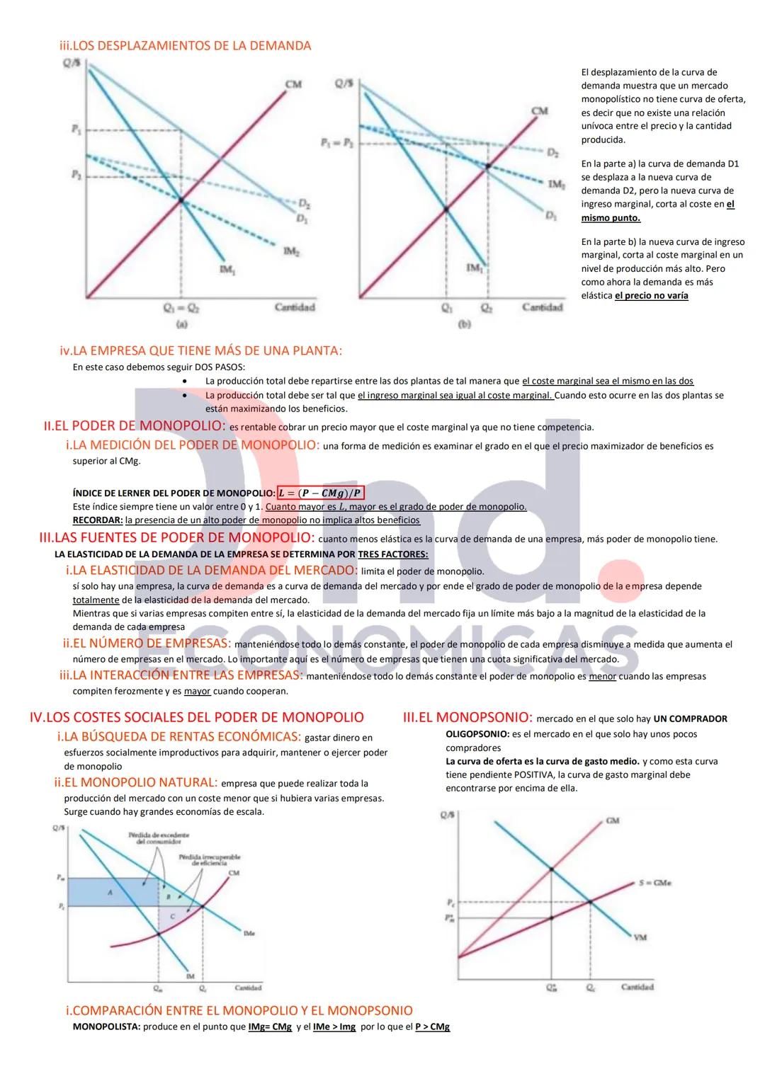 - /dndeconomicas
# MICROECONOMÍA I
## Resumen Final
Ond.
ECONOMICAS • PRIMERA PARTE: INTRODUCCIÓN: LOS MERCADOS Y LOS PRECIOS
2. CAPÍ