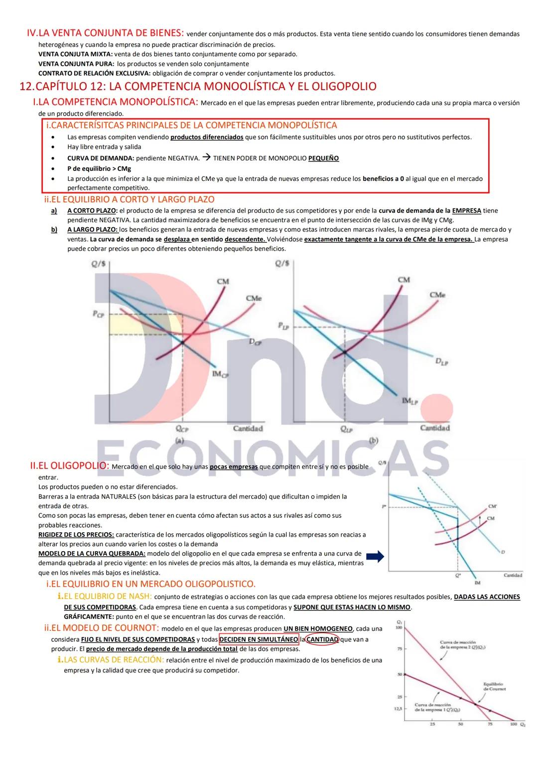 - /dndeconomicas
# MICROECONOMÍA I
## Resumen Final
Ond.
ECONOMICAS • PRIMERA PARTE: INTRODUCCIÓN: LOS MERCADOS Y LOS PRECIOS
2. CAPÍ