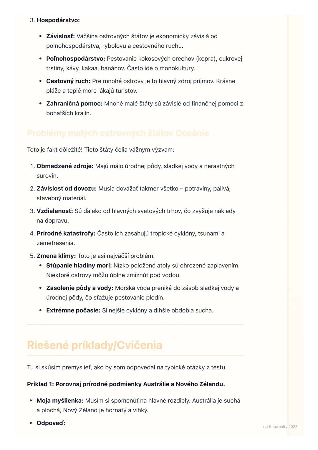 # Austrália a Oceánia
Prehľad Austrálie a Oceánie
Takže, ideme na Austráliu a Oceániu. Je to obrovský región, ktorý je
geograficky dosť iz