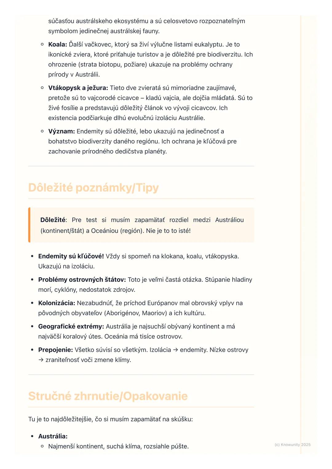 # Austrália a Oceánia
Prehľad Austrálie a Oceánie
Takže, ideme na Austráliu a Oceániu. Je to obrovský región, ktorý je
geograficky dosť iz
