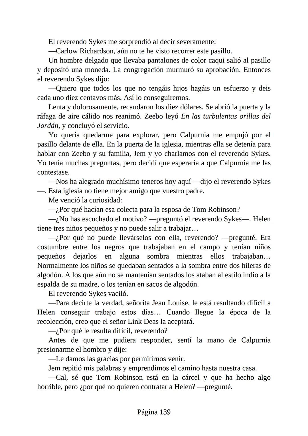 # Prólogo de
VICENTE MOLINA FOIX
# MATAR A UN
# RUISEÑOR
HARPER LEE
Lectulandia <<Disparad a todos los arrendajos azu