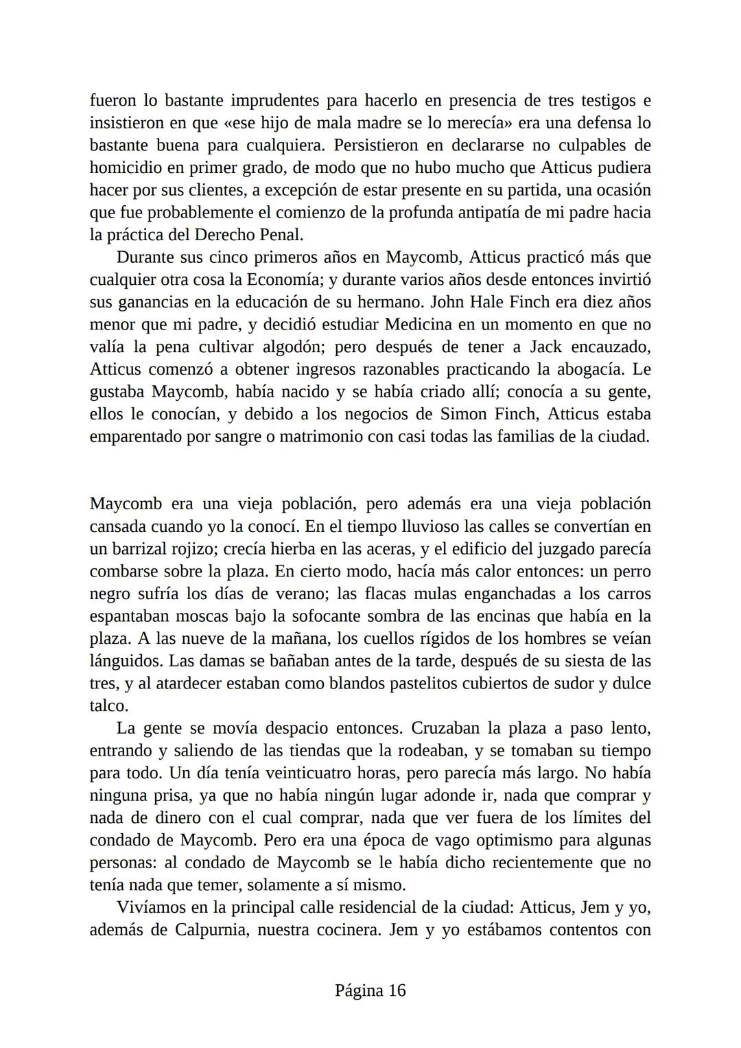 # Prólogo de
VICENTE MOLINA FOIX
# MATAR A UN
# RUISEÑOR
HARPER LEE
Lectulandia <<Disparad a todos los arrendajos azu