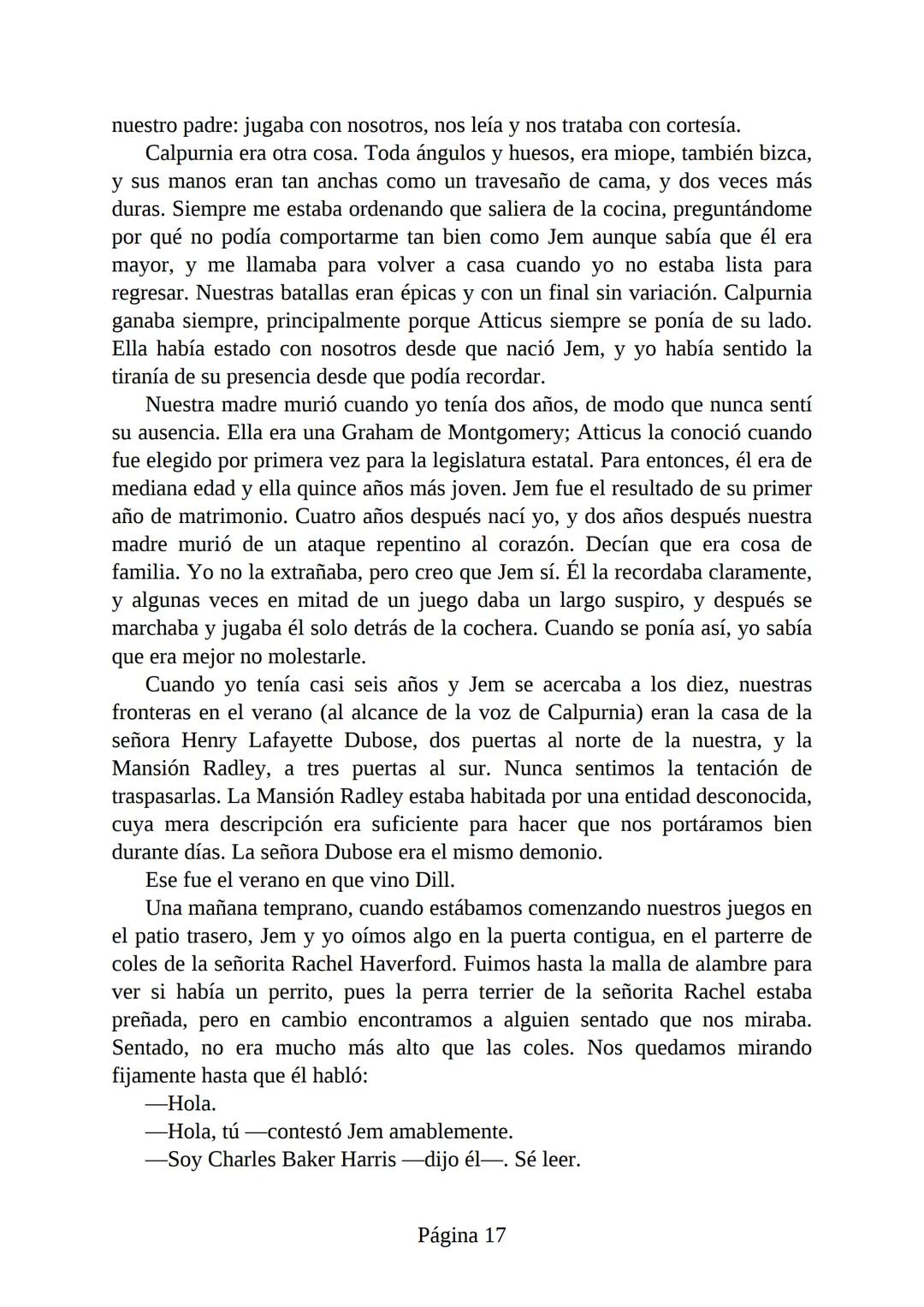 # Prólogo de
VICENTE MOLINA FOIX
# MATAR A UN
# RUISEÑOR
HARPER LEE
Lectulandia <<Disparad a todos los arrendajos azu