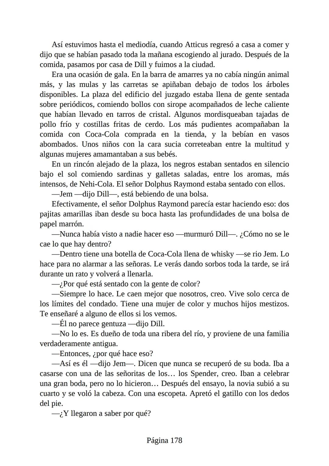 # Prólogo de
VICENTE MOLINA FOIX
# MATAR A UN
# RUISEÑOR
HARPER LEE
Lectulandia <<Disparad a todos los arrendajos azu