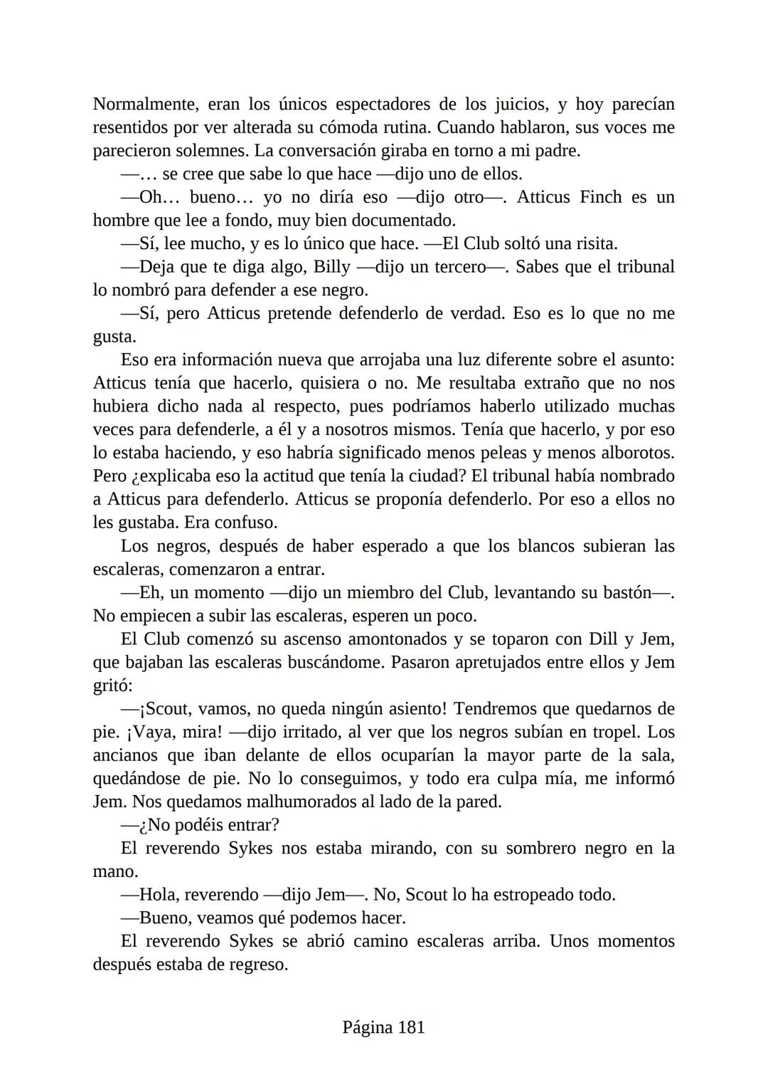 # Prólogo de
VICENTE MOLINA FOIX
# MATAR A UN
# RUISEÑOR
HARPER LEE
Lectulandia <<Disparad a todos los arrendajos azu
