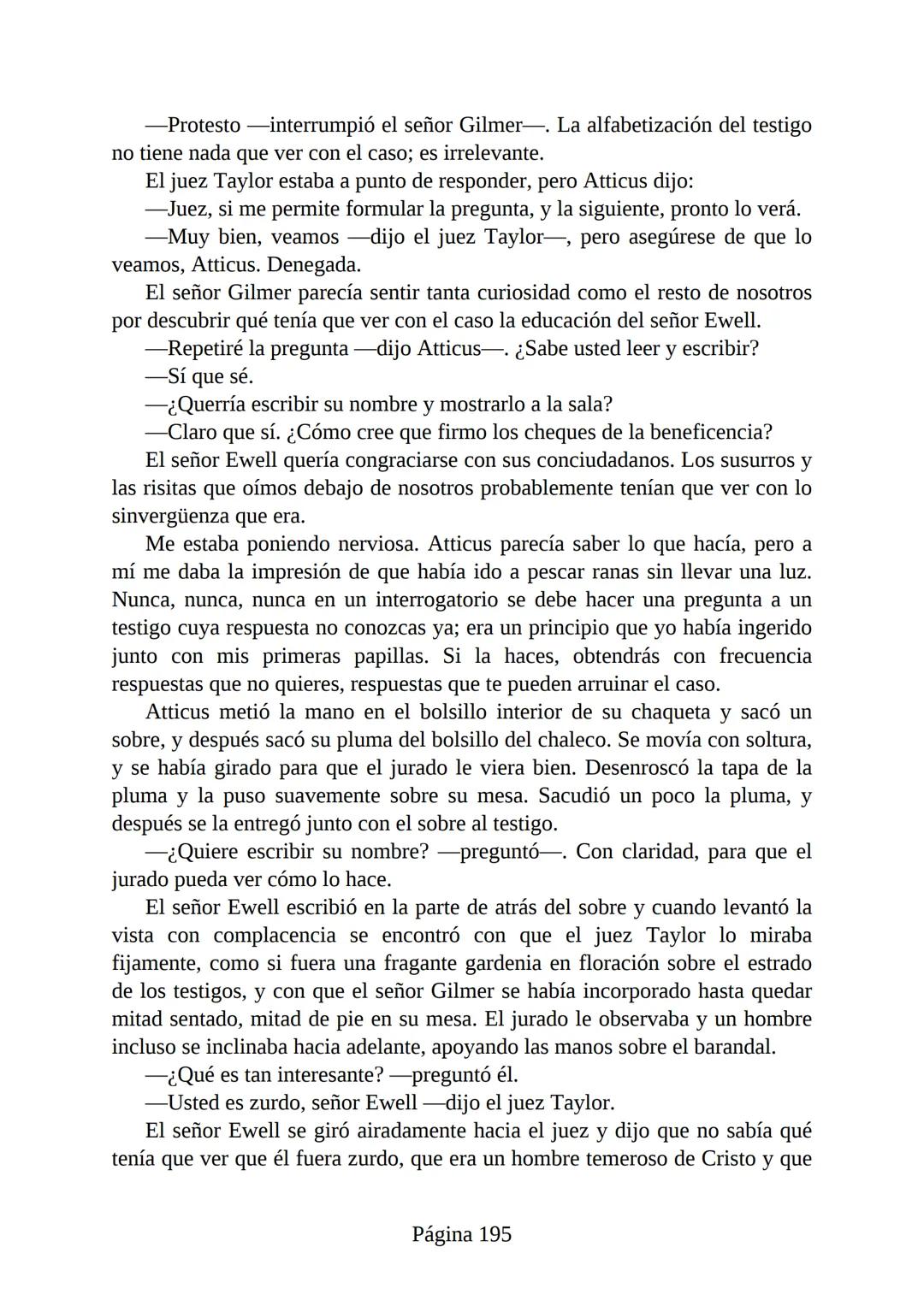 # Prólogo de
VICENTE MOLINA FOIX
# MATAR A UN
# RUISEÑOR
HARPER LEE
Lectulandia <<Disparad a todos los arrendajos azu