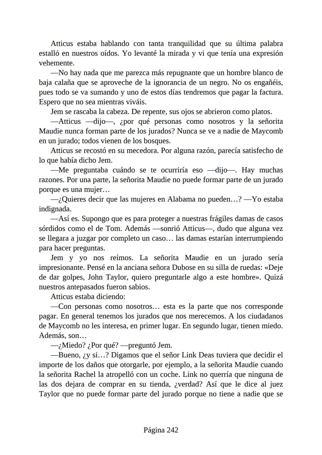 # Prólogo de
VICENTE MOLINA FOIX
# MATAR A UN
# RUISEÑOR
HARPER LEE
Lectulandia <<Disparad a todos los arrendajos azu