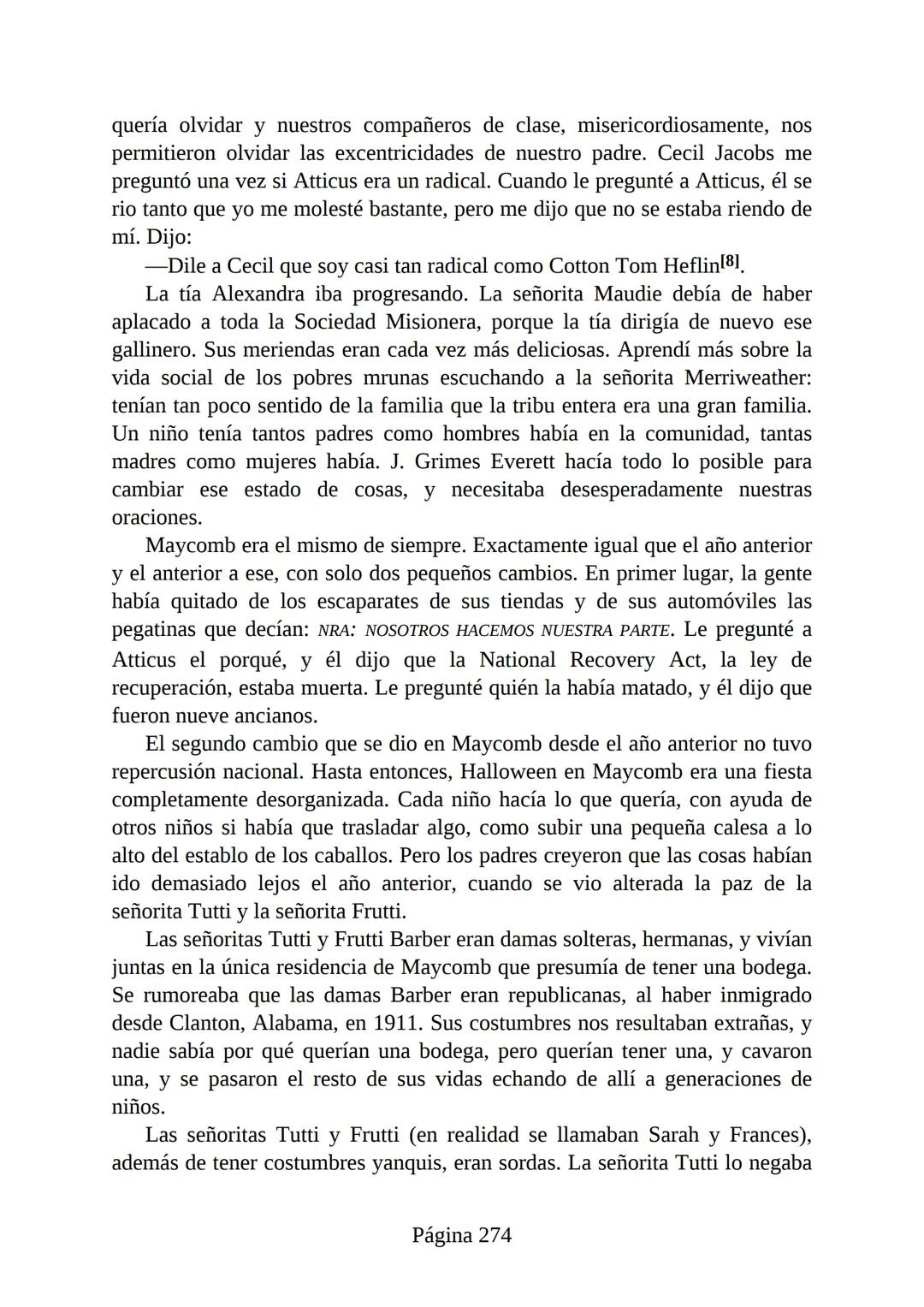 # Prólogo de
VICENTE MOLINA FOIX
# MATAR A UN
# RUISEÑOR
HARPER LEE
Lectulandia <<Disparad a todos los arrendajos azu